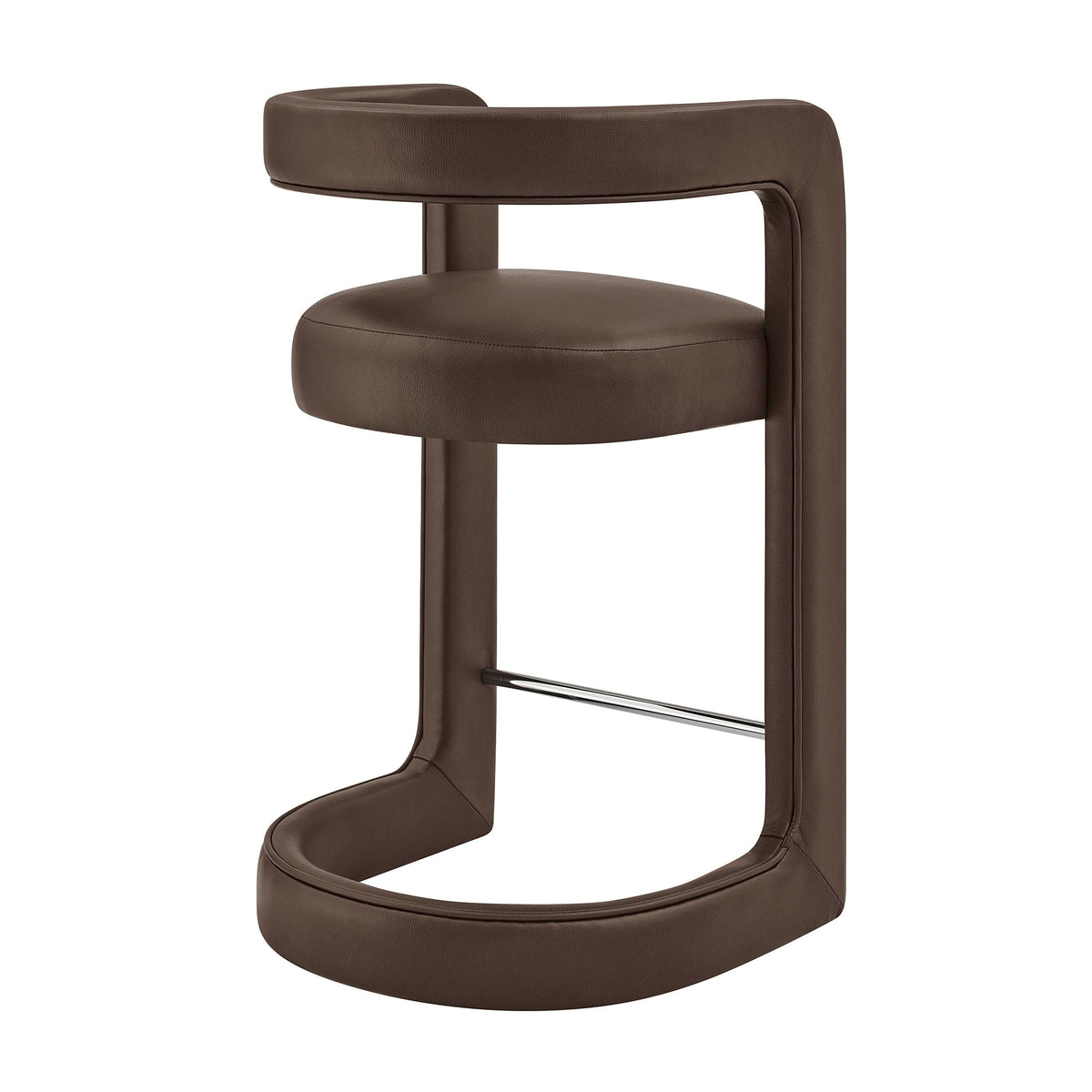Winslow Premium Vegan Leather Counter Stool