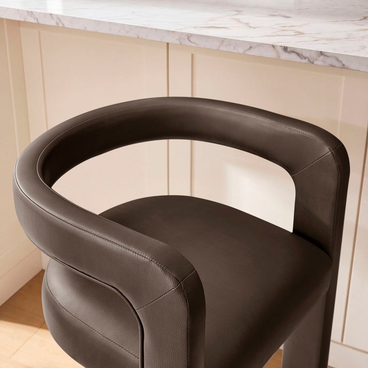 Winslow Premium Vegan Leather Counter Stool