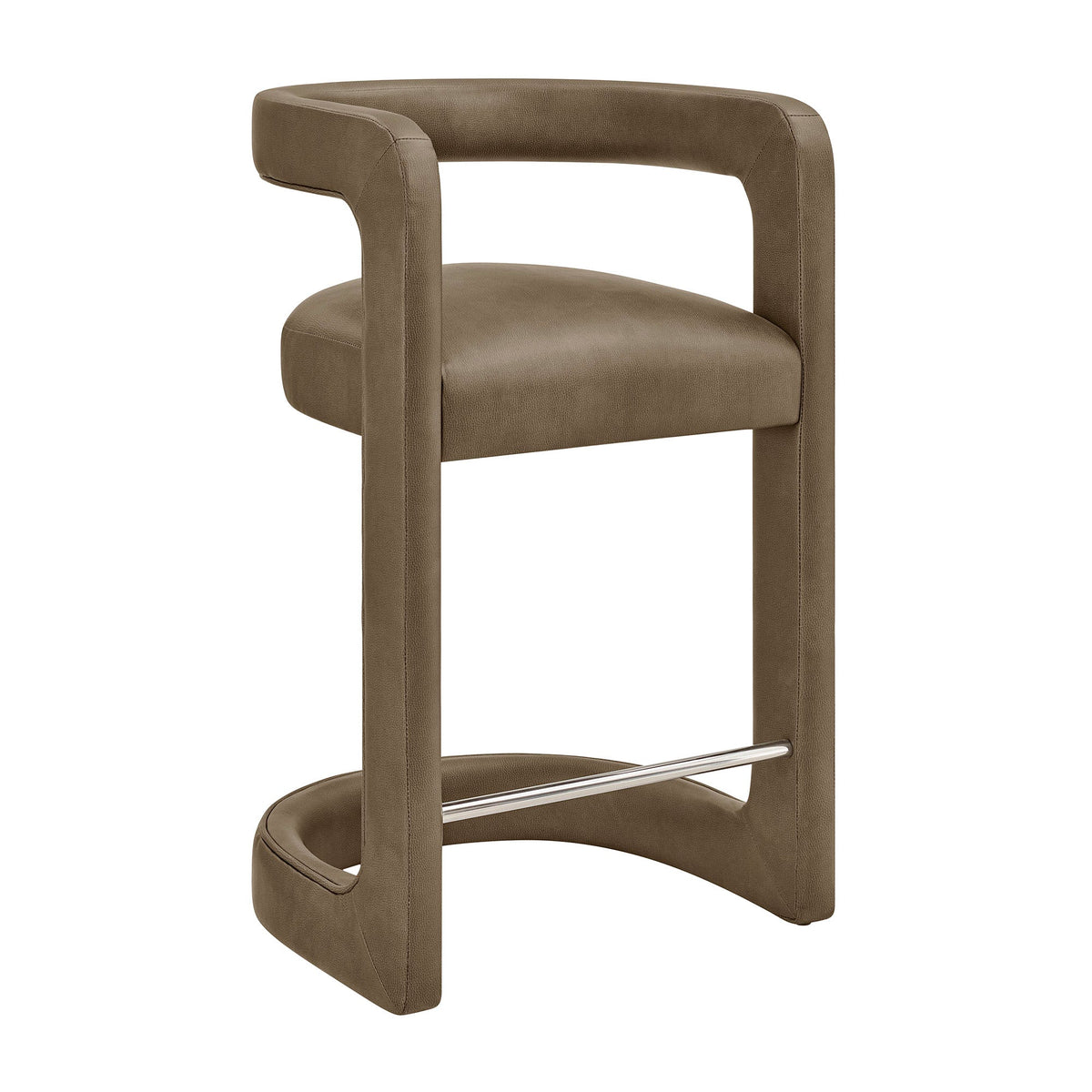 Winslow Premium Vegan Leather Counter Stool