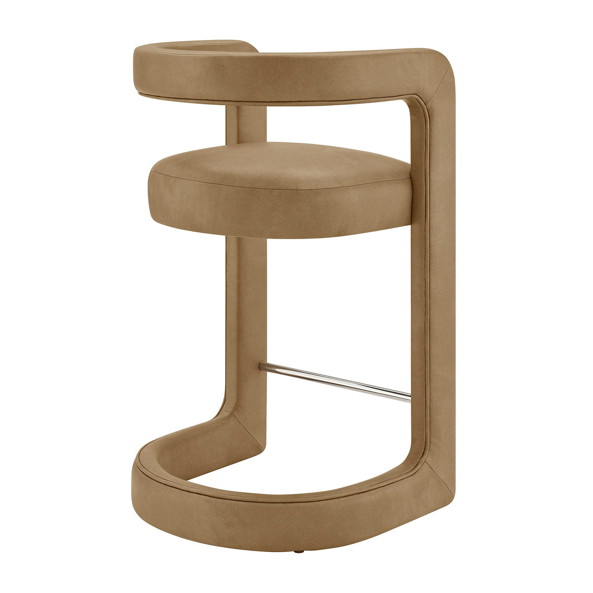 Winslow Premium Vegan Leather Counter Stool