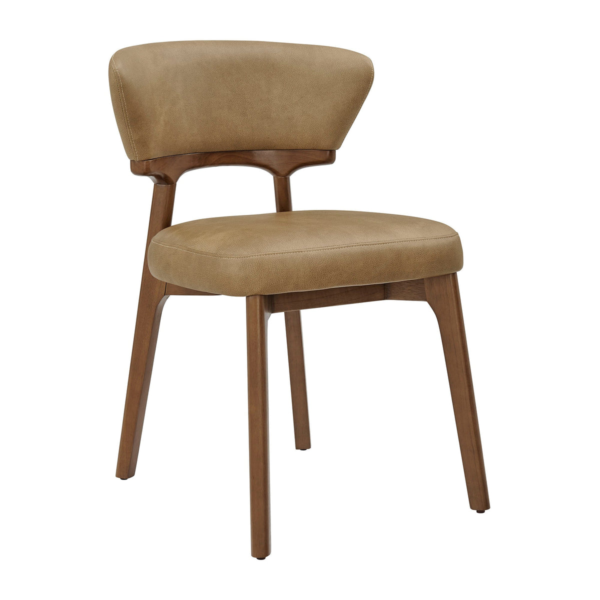 Daphne Vegan Leather Dining Chairs Set of 2