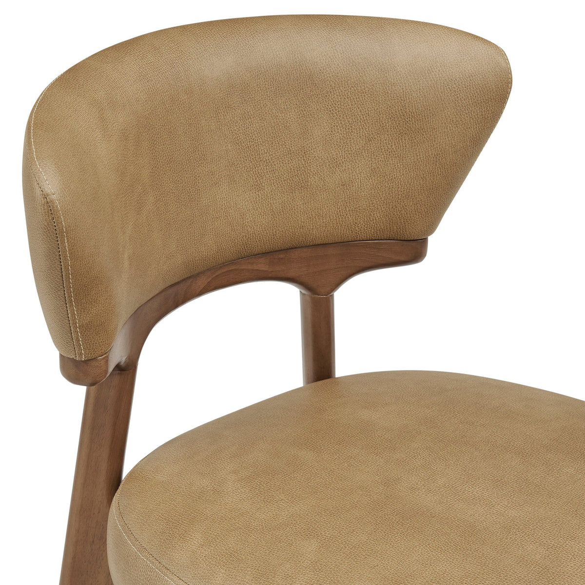 Daphne Vegan Leather Dining Chairs Set of 2