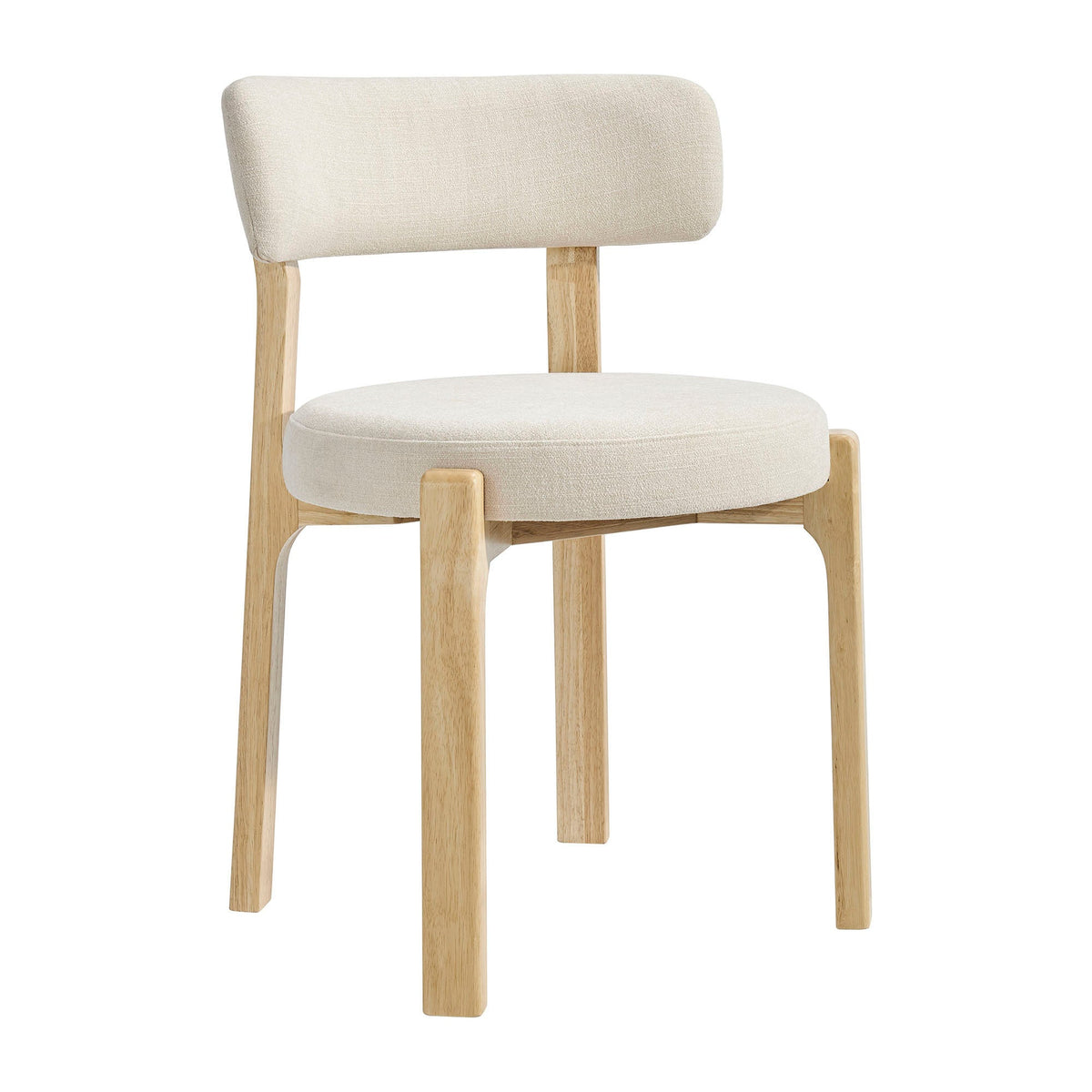 Marsha Upholstered Fabric Dining Chairs Set of 2