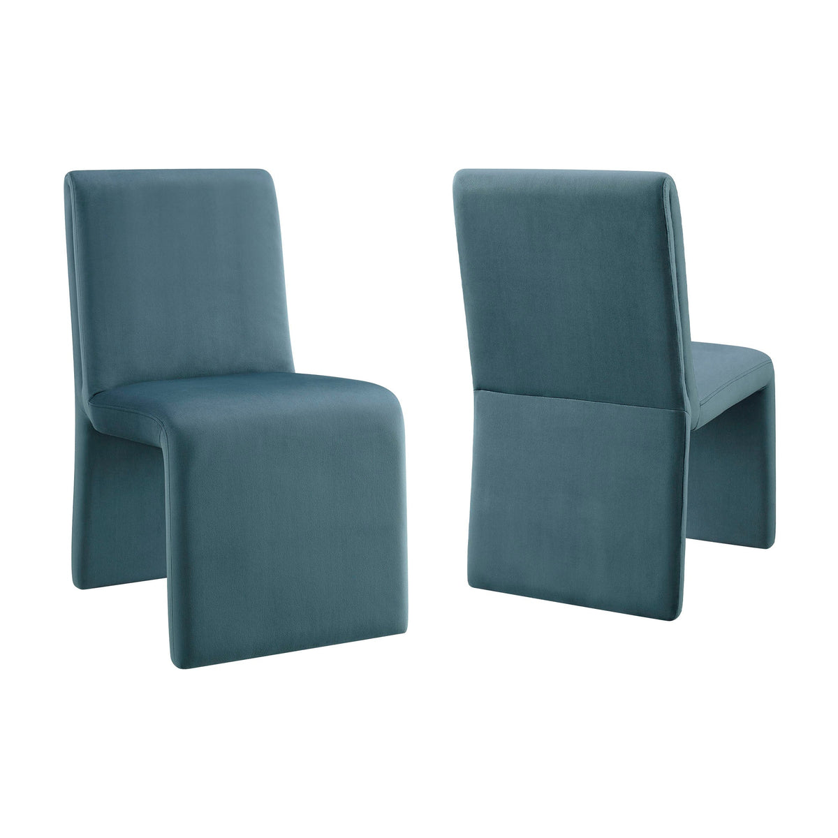 Emory Performance Velvet Dining Side Chair Set of 2