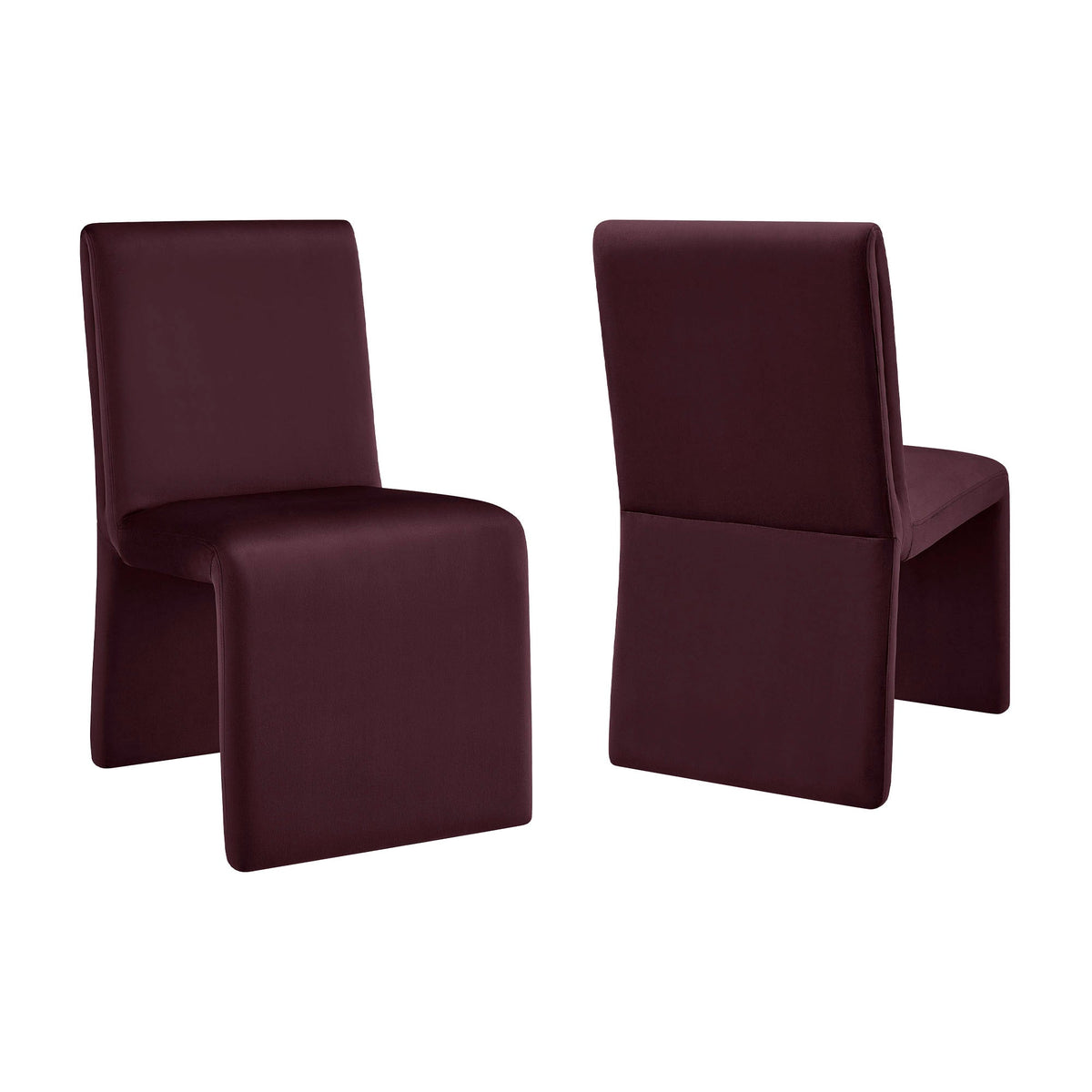 Emory Performance Velvet Dining Side Chair Set of 2