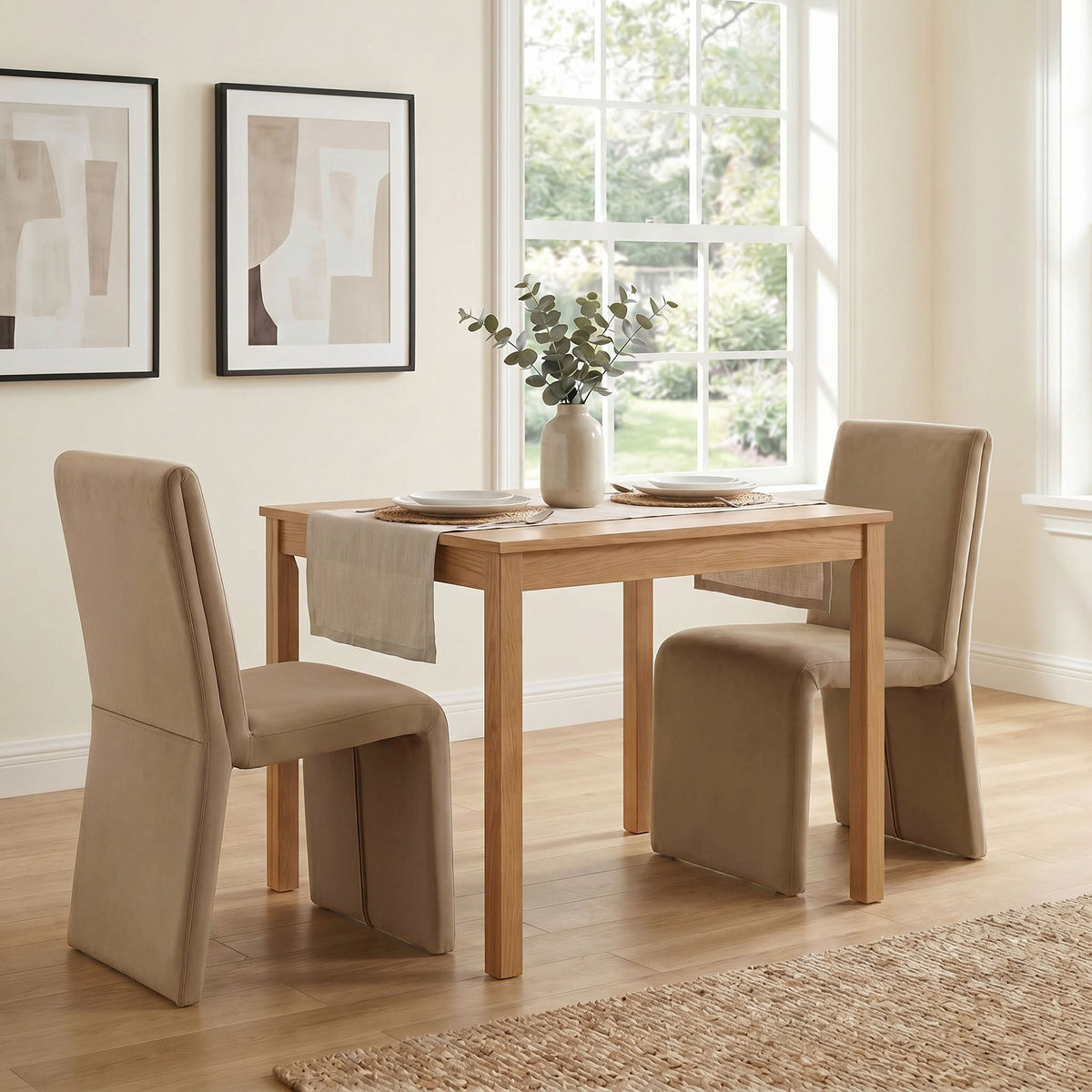 Emory Performance Velvet Dining Side Chair Set of 2