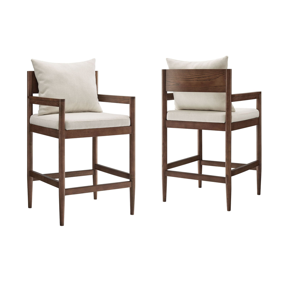 Remington Wood Counter Stool Set of 2