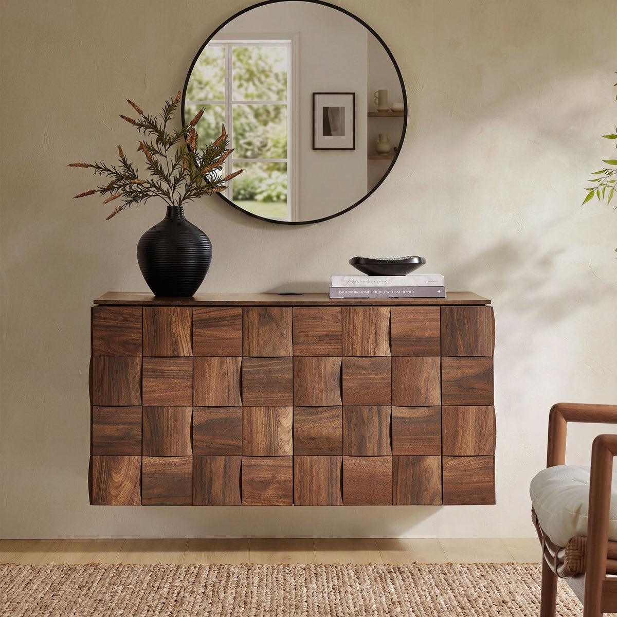 Duskin Wall Mounted Accent Cabinet