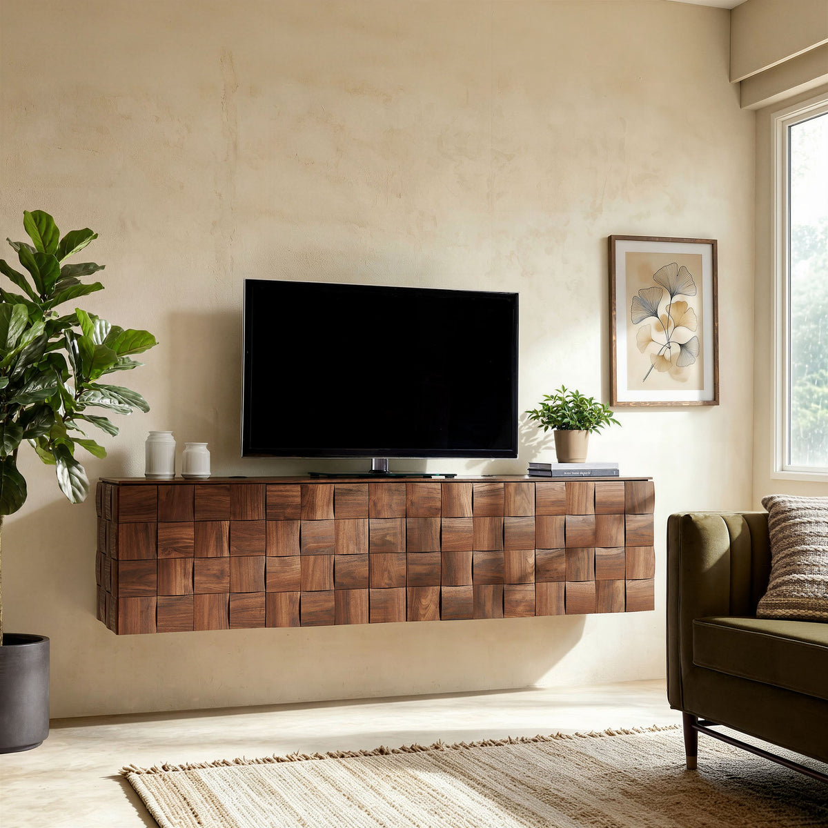 Duskin Wall Mounted Accent Cabinet