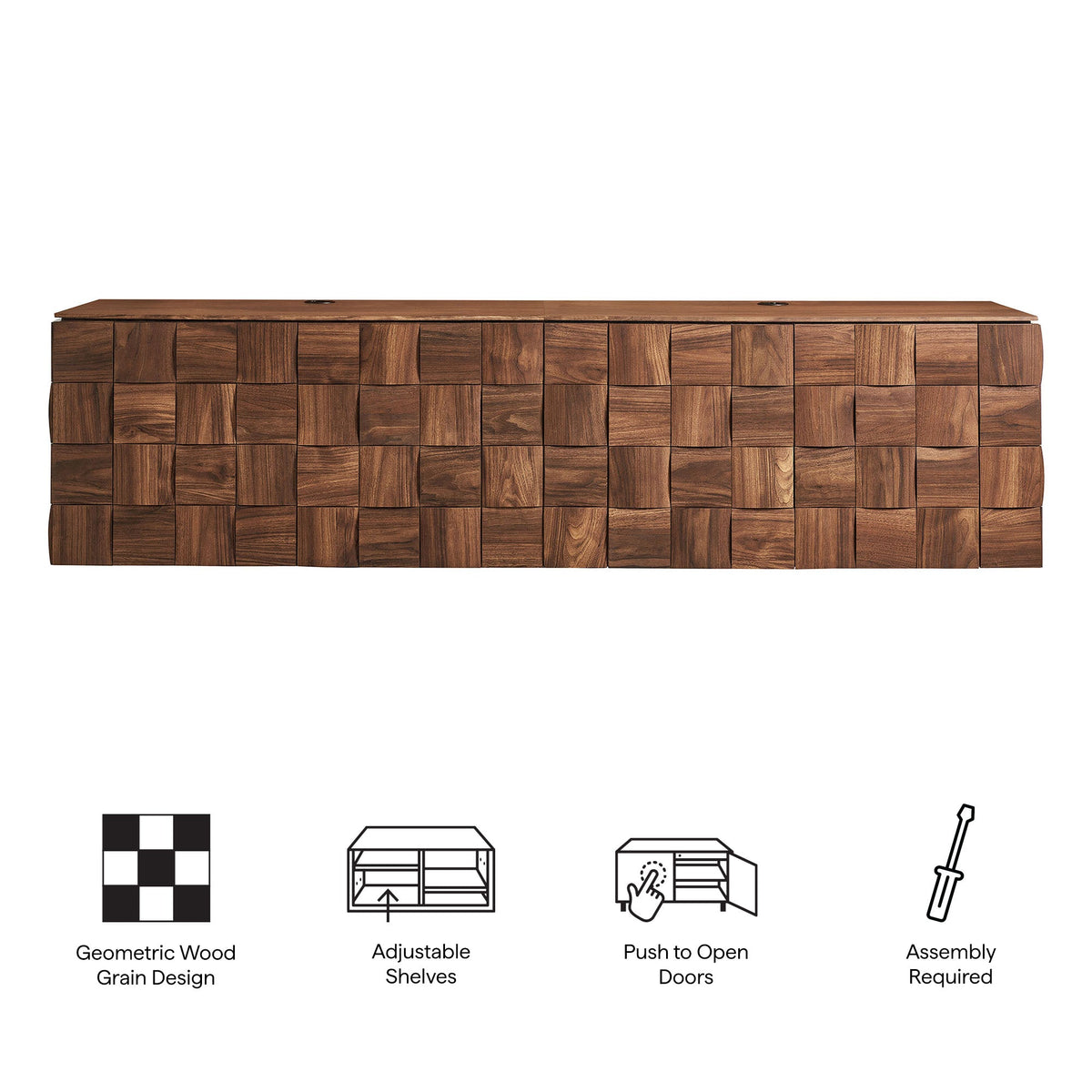Duskin Wall Mounted Accent Cabinet