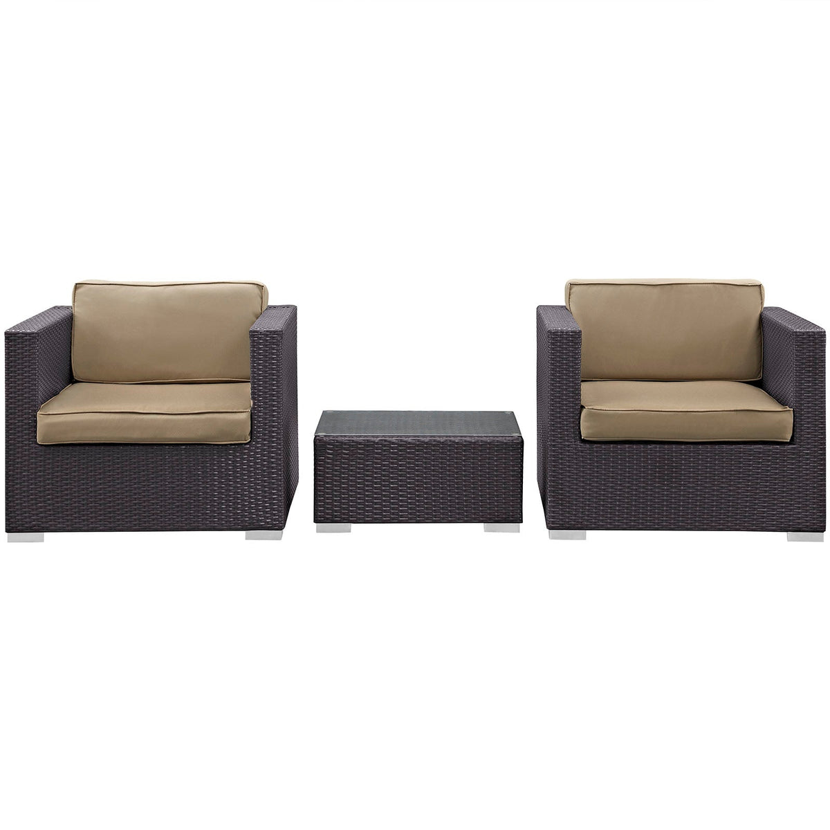 Burrow 3 Piece Outdoor Patio Sofa Set