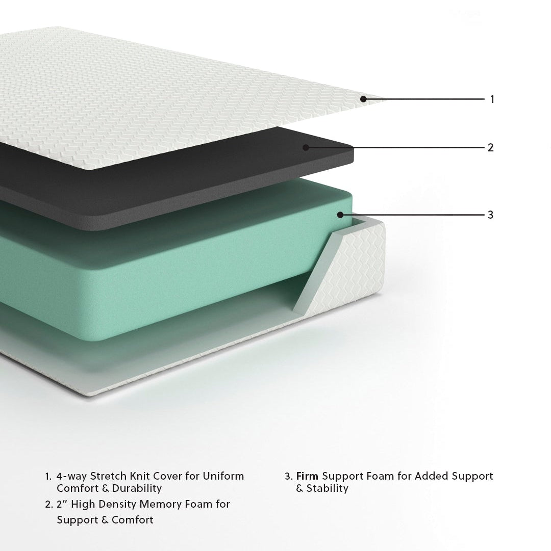 Chime 12 Inch Memory Foam Mattress