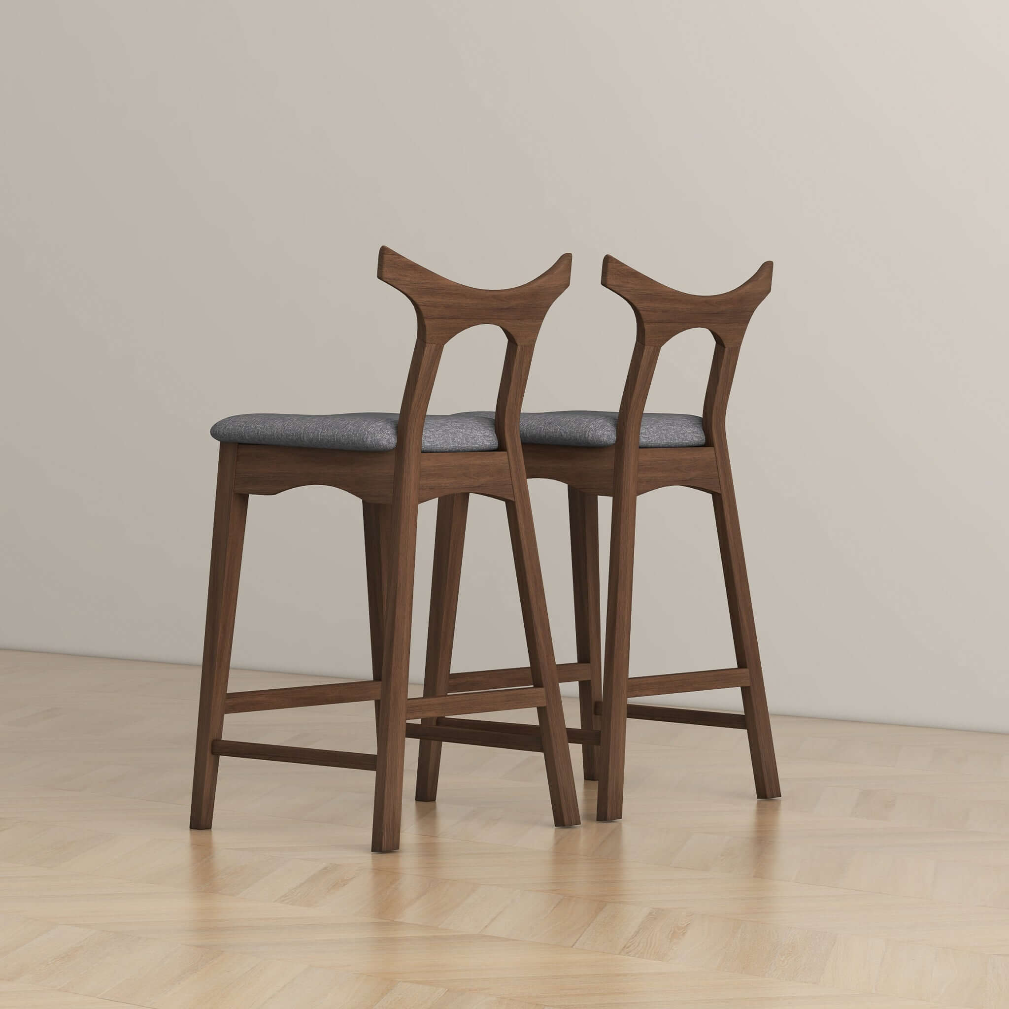 Nosh Fabric Bar Stool