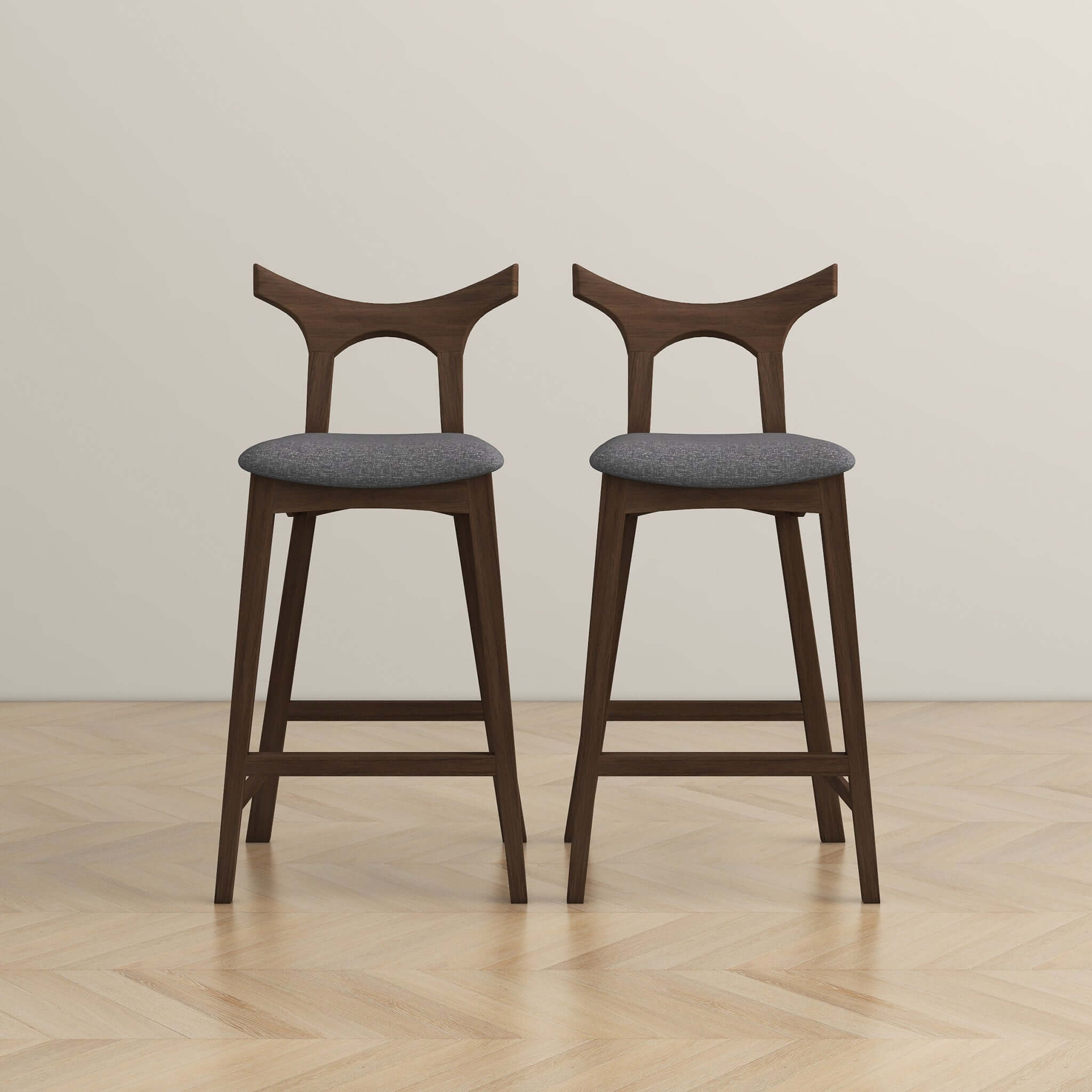 Nosh Fabric Bar Stool