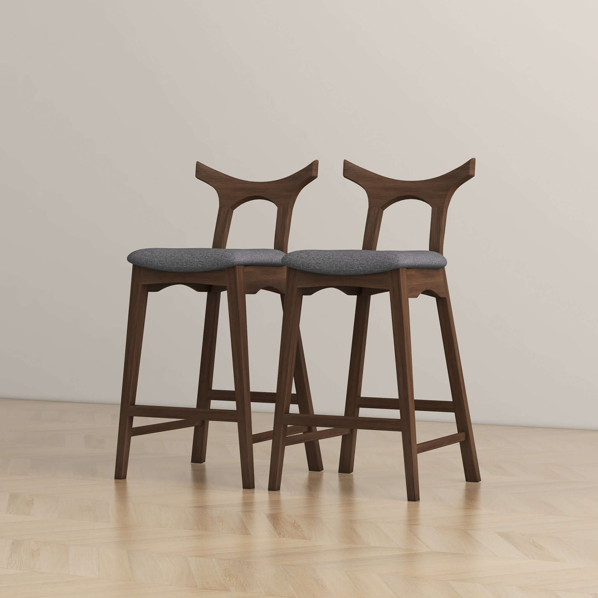 Nosh Fabric Bar Stool