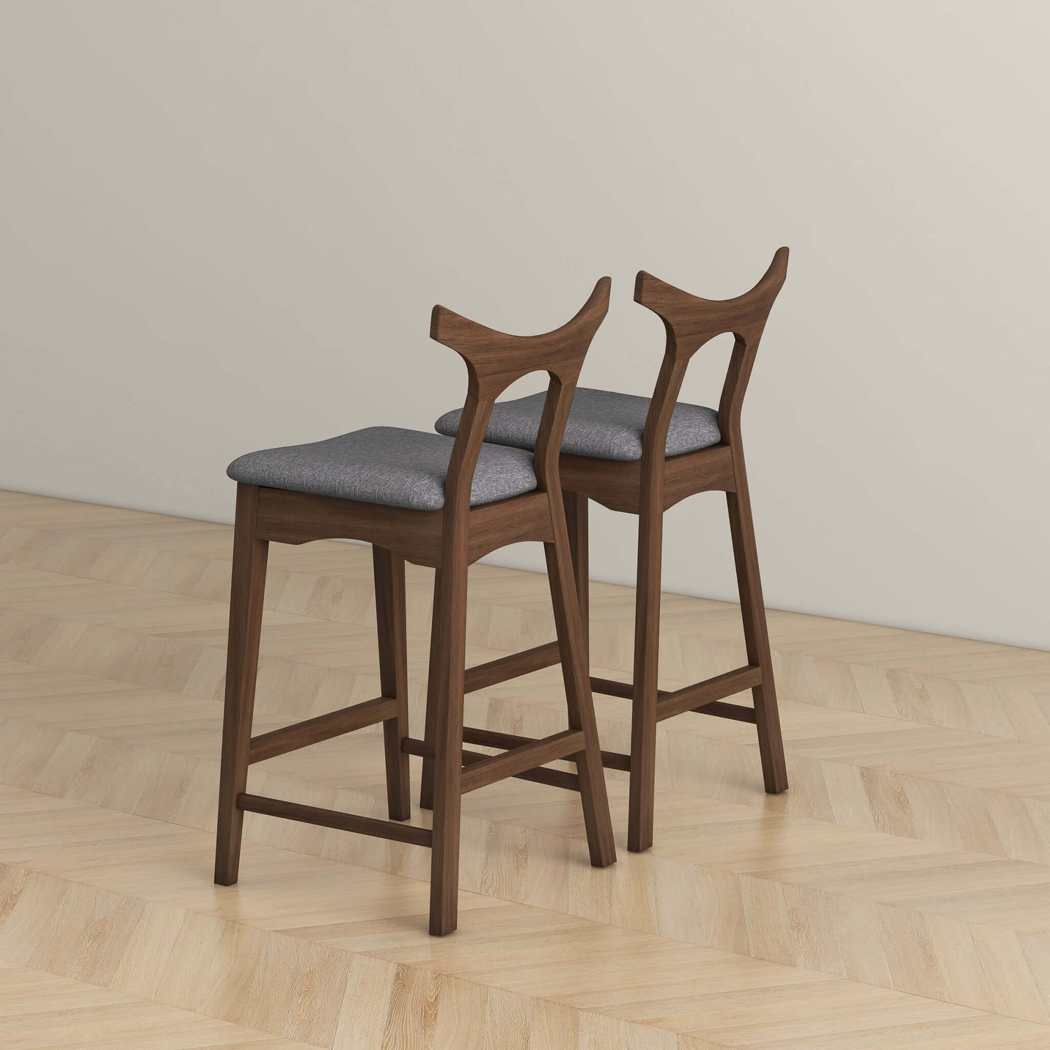 Nosh Fabric Bar Stool