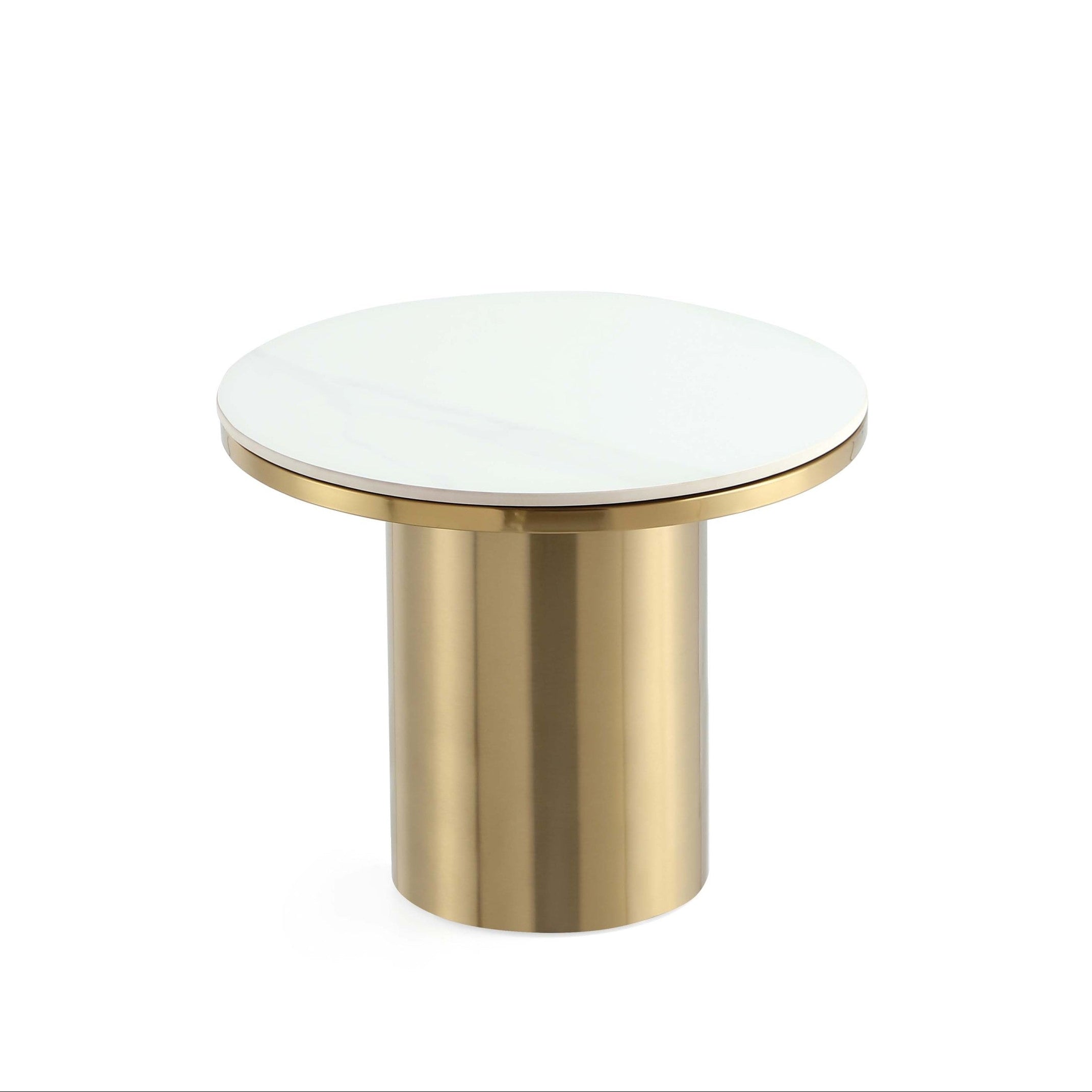 Glenn Gold End Table