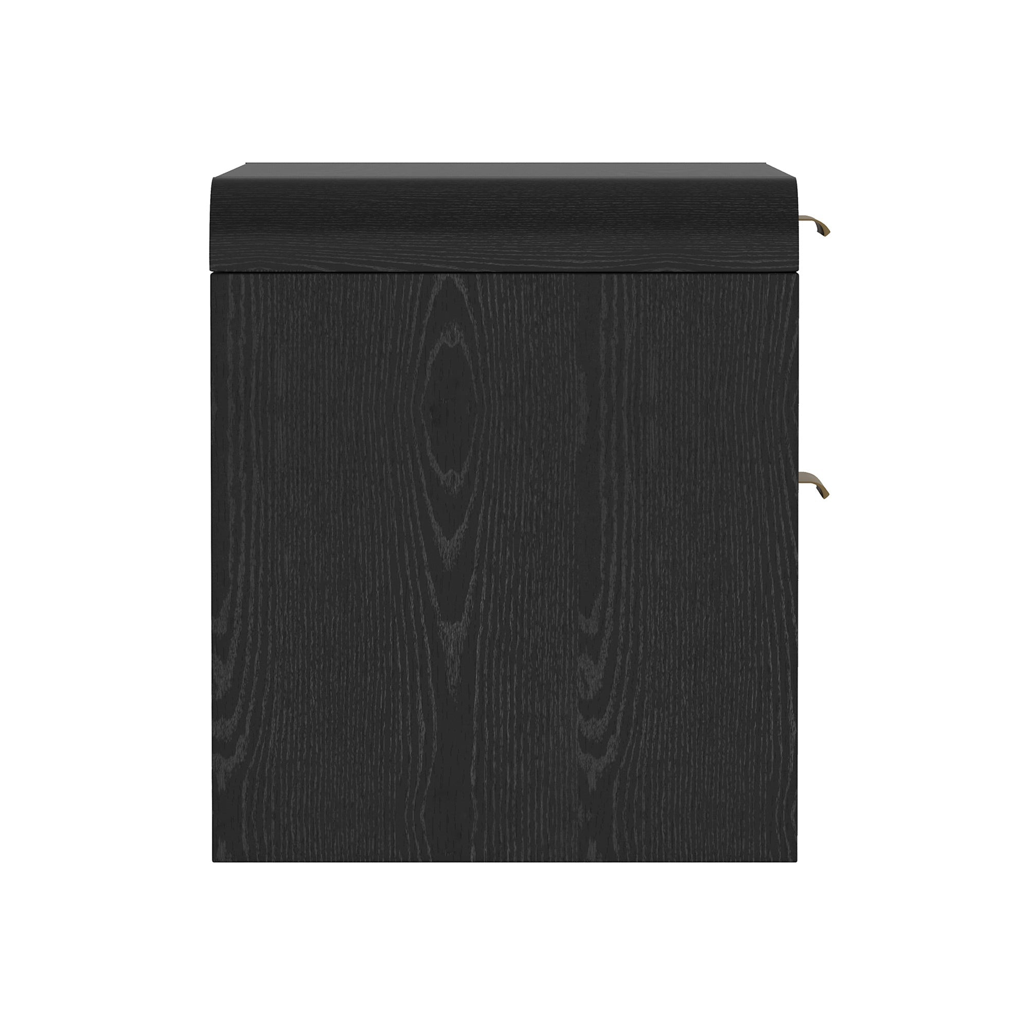 Grace Black and Gold Nightstand