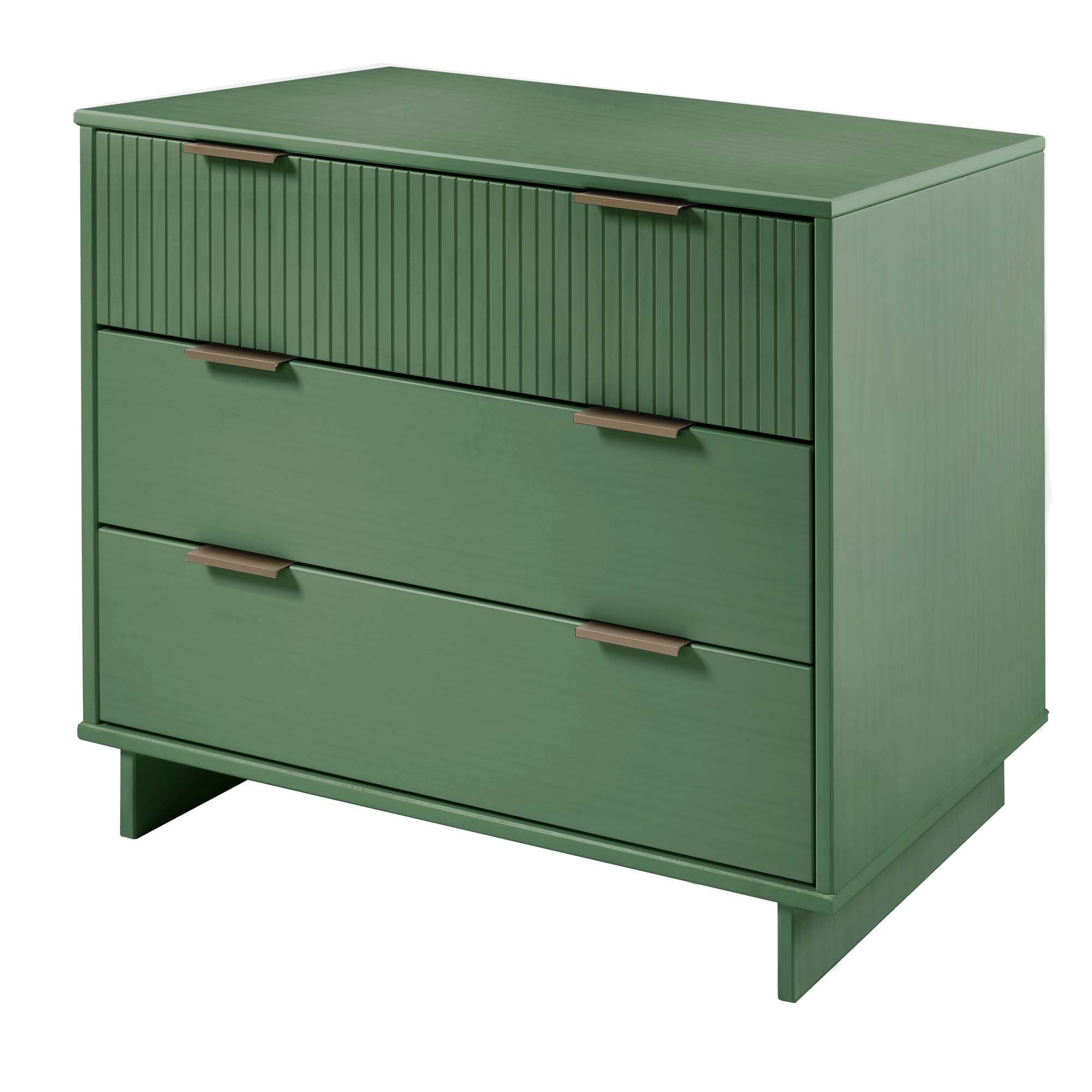 Granville 38-Inch Sage Green Dresser | Solid Wood Chest