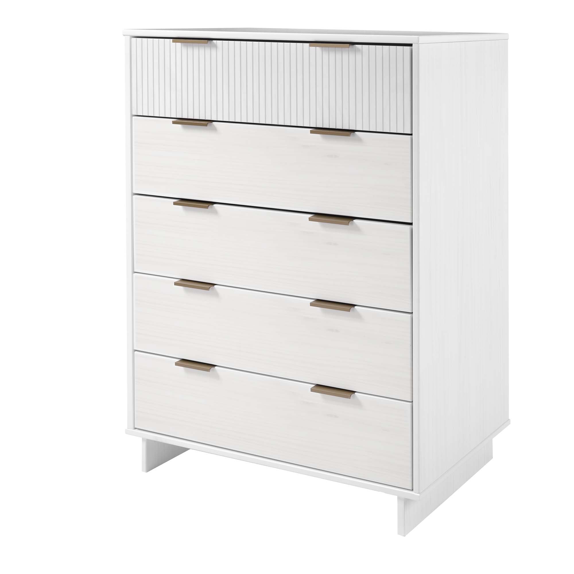 Granville 45" Modern White Tall Dresser
