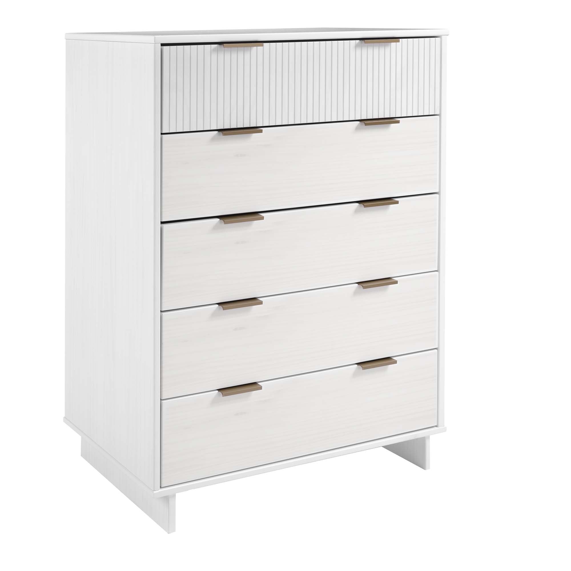 Granville 45" Modern White Tall Dresser