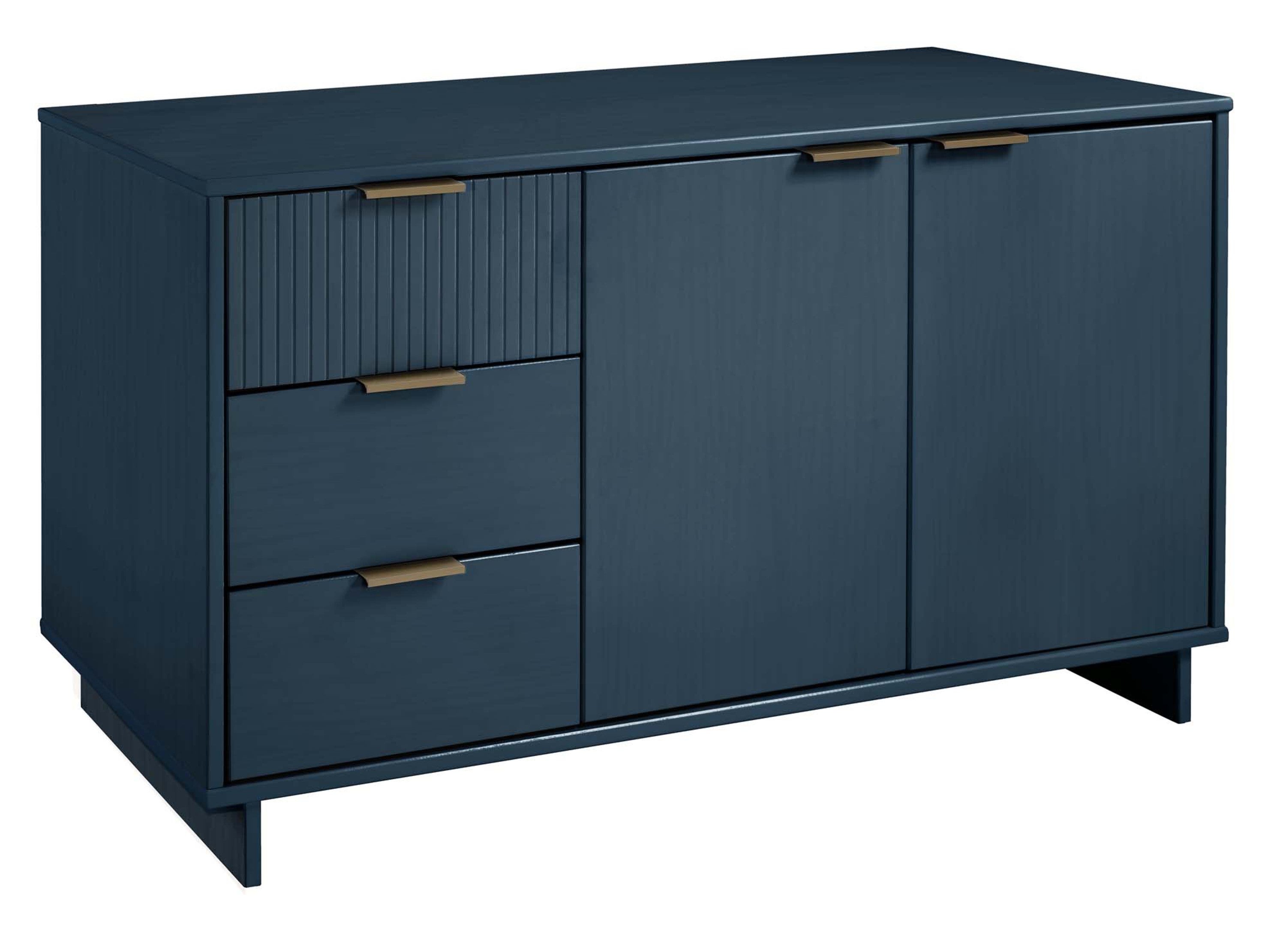 Granville 55.04" Sideboard in Midnight Blue
