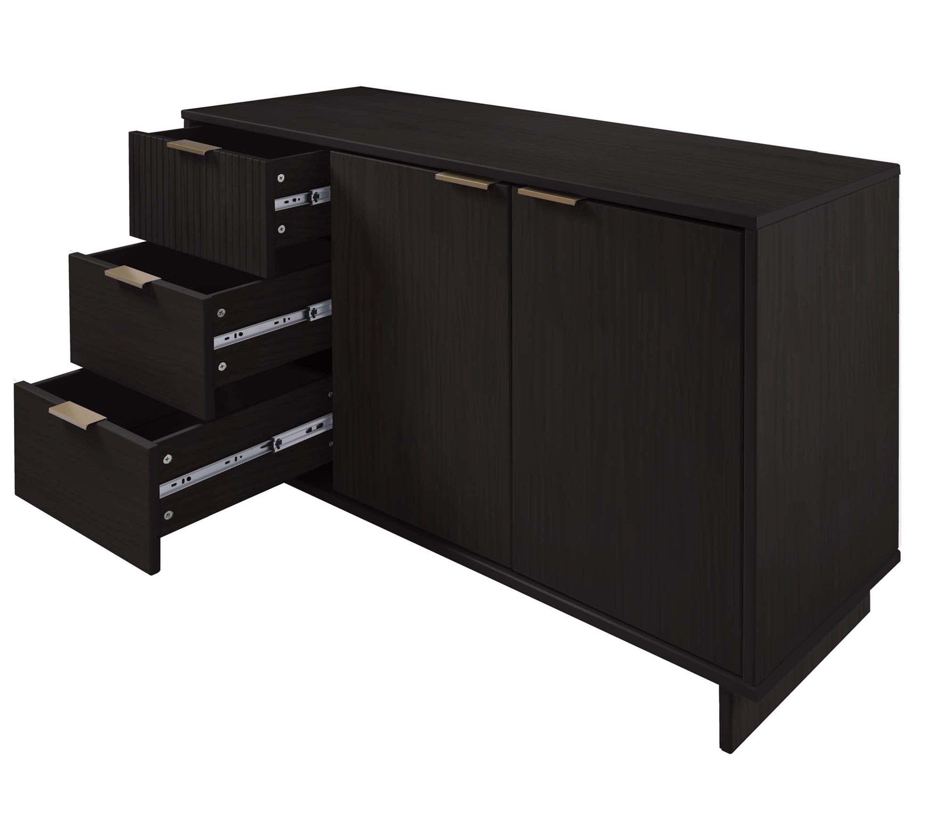 Granville 55" Sideboard in Black