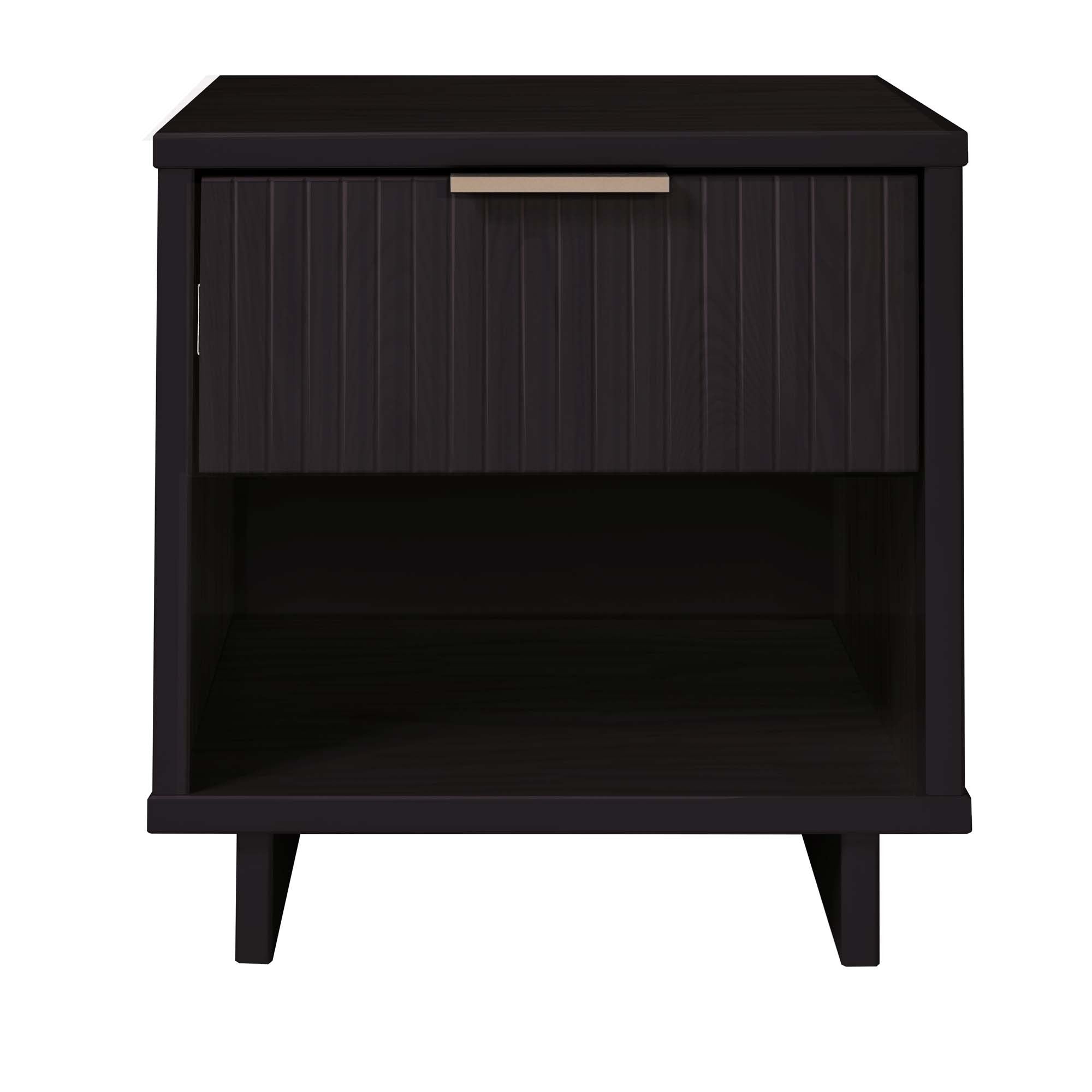Granville 1.0 Modern Black Nightstand