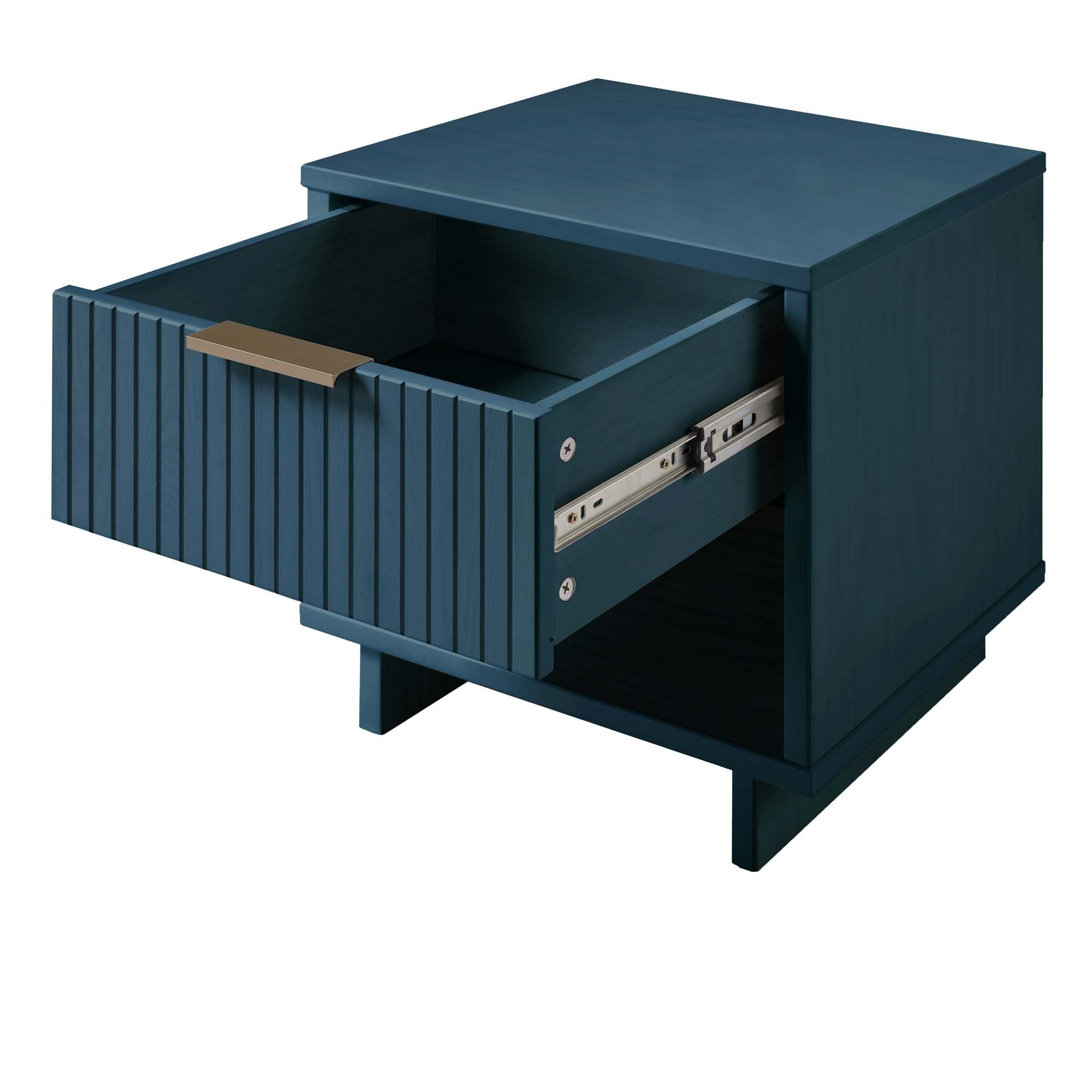 Granville 1.0 Modern Midnight Blue Nightstand