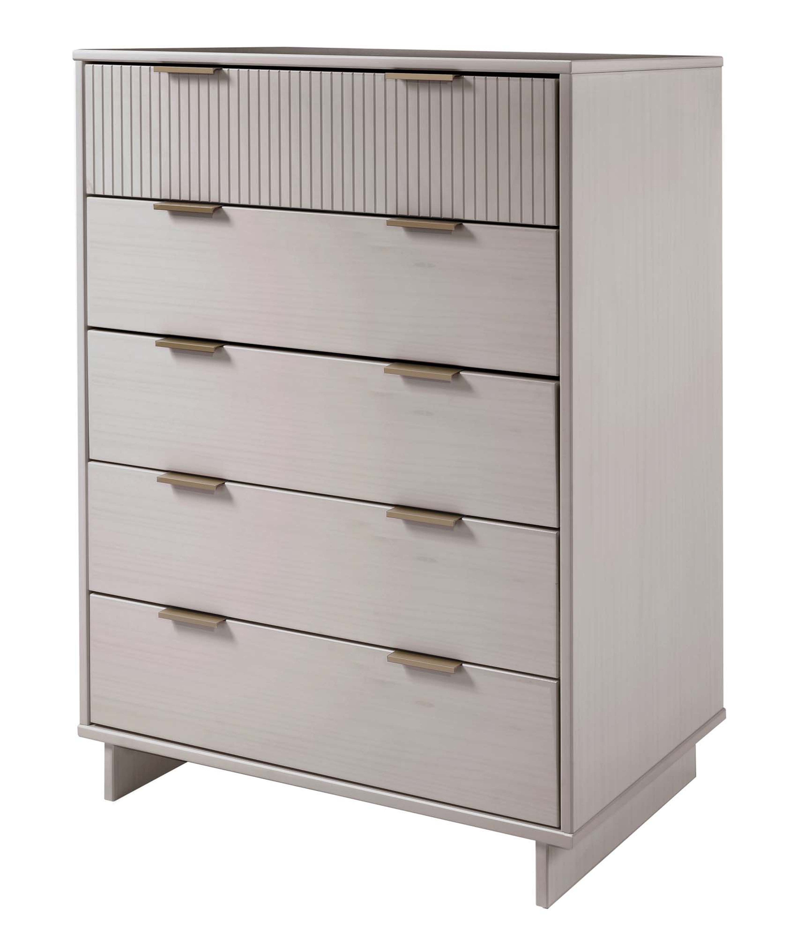 Granville Tall Dresser in Light Grey