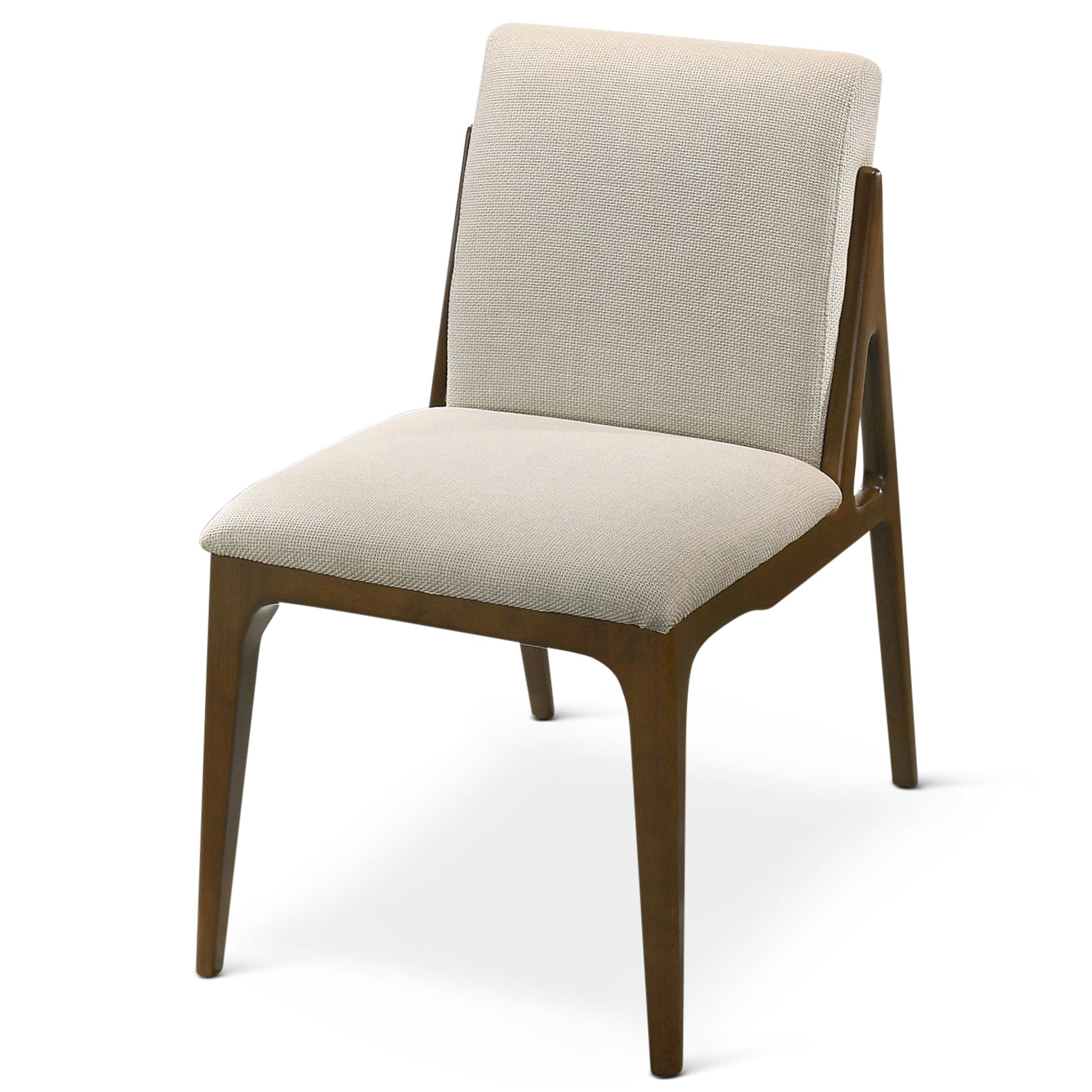 Griffin Cream Fabric Dining Chair Set of 2