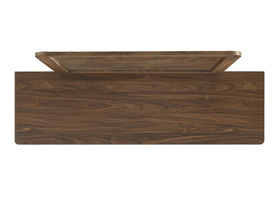 Hayward Mid-Century Modern Walnut Solid Wood Dresser by Furniture of America