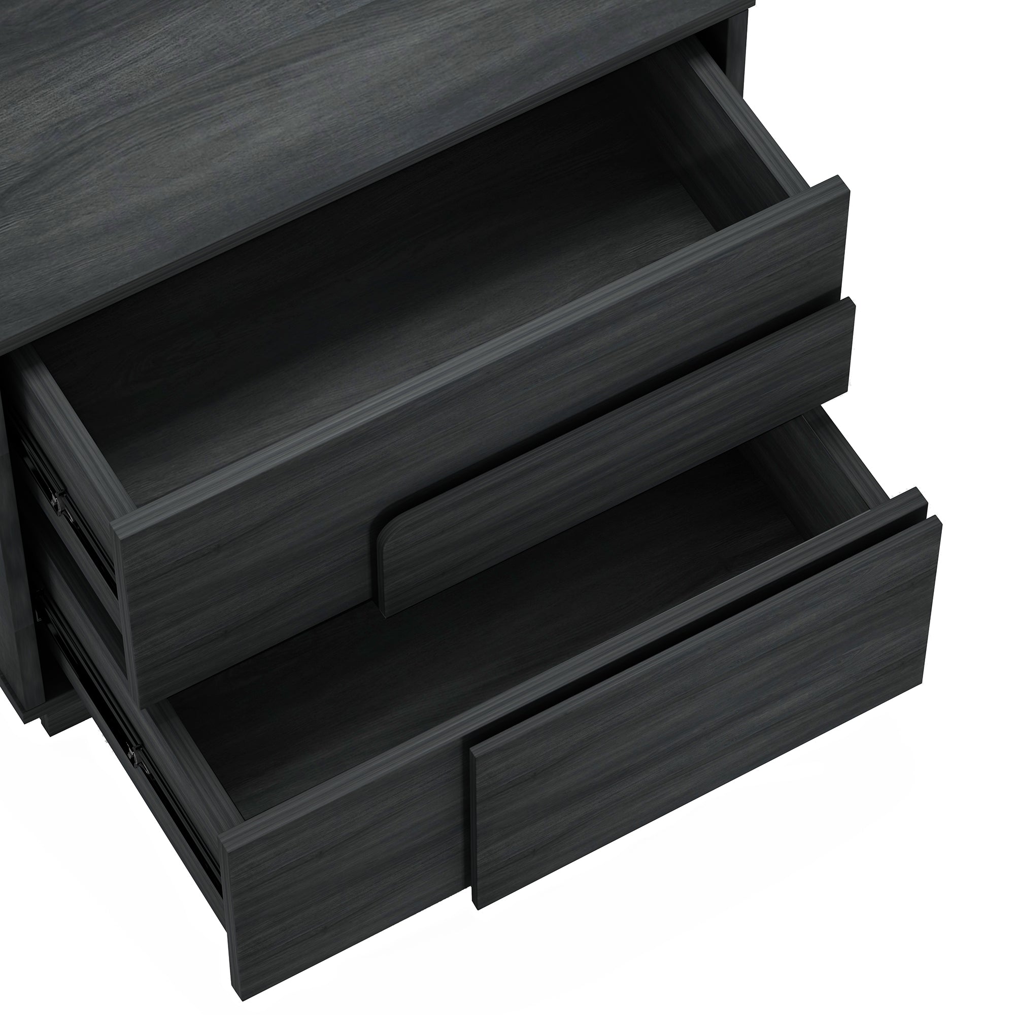 Horizon Charcoal Gray Nightstand