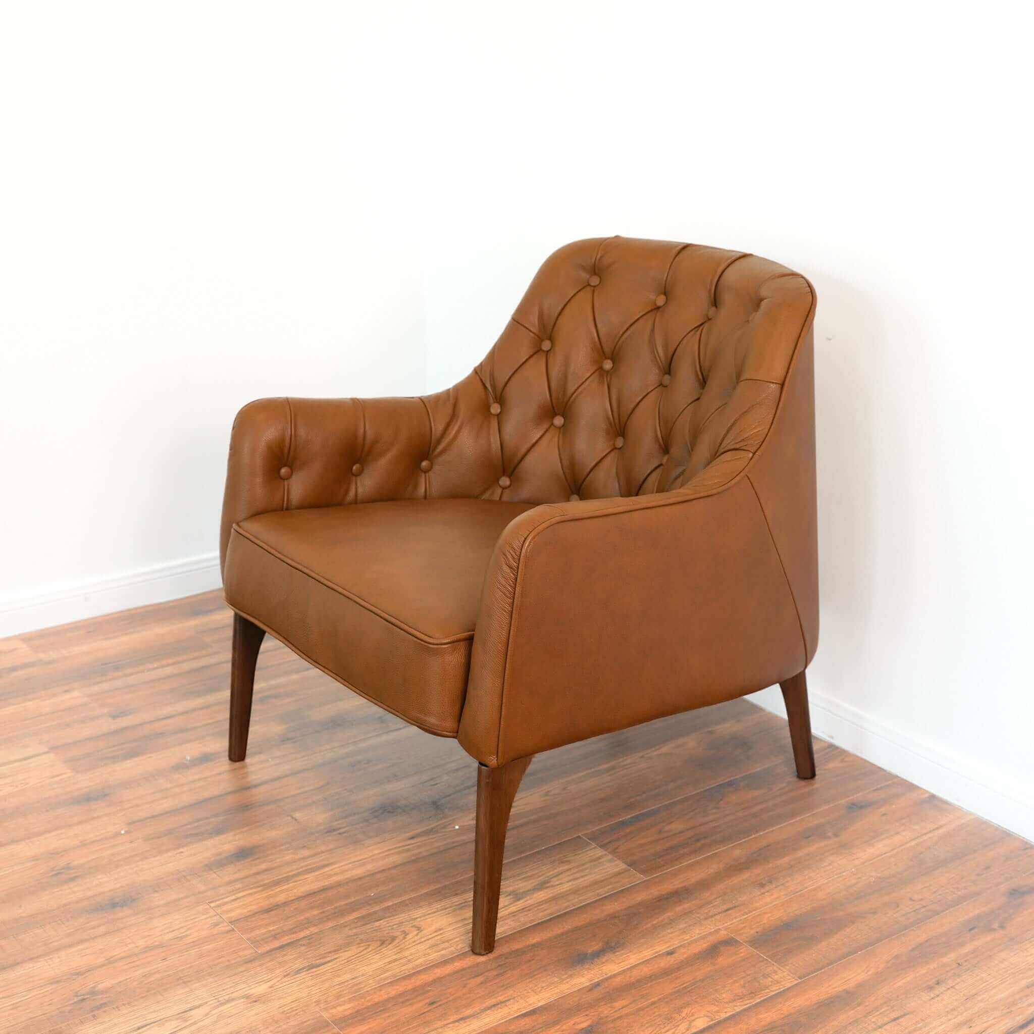 Harvel Leather Lounge Chair