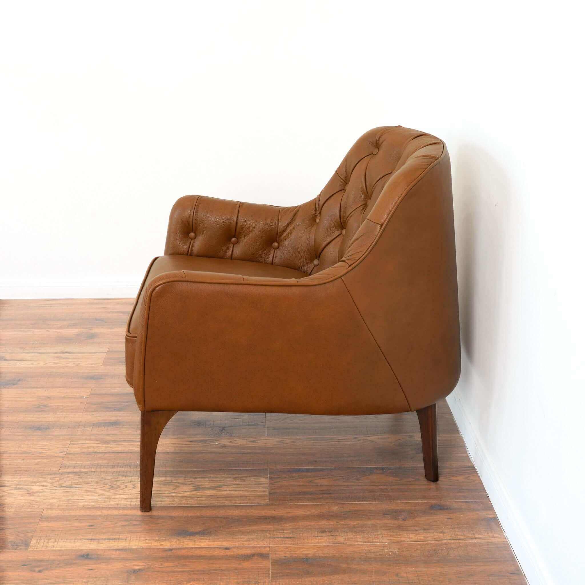 Harvel Leather Lounge Chair