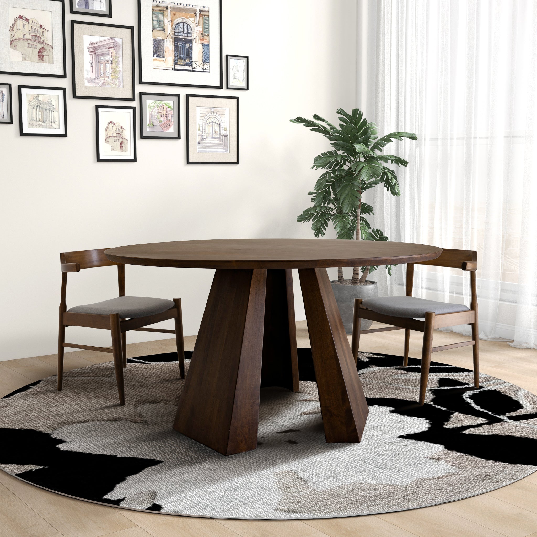 Jasper Walnut Dining Table