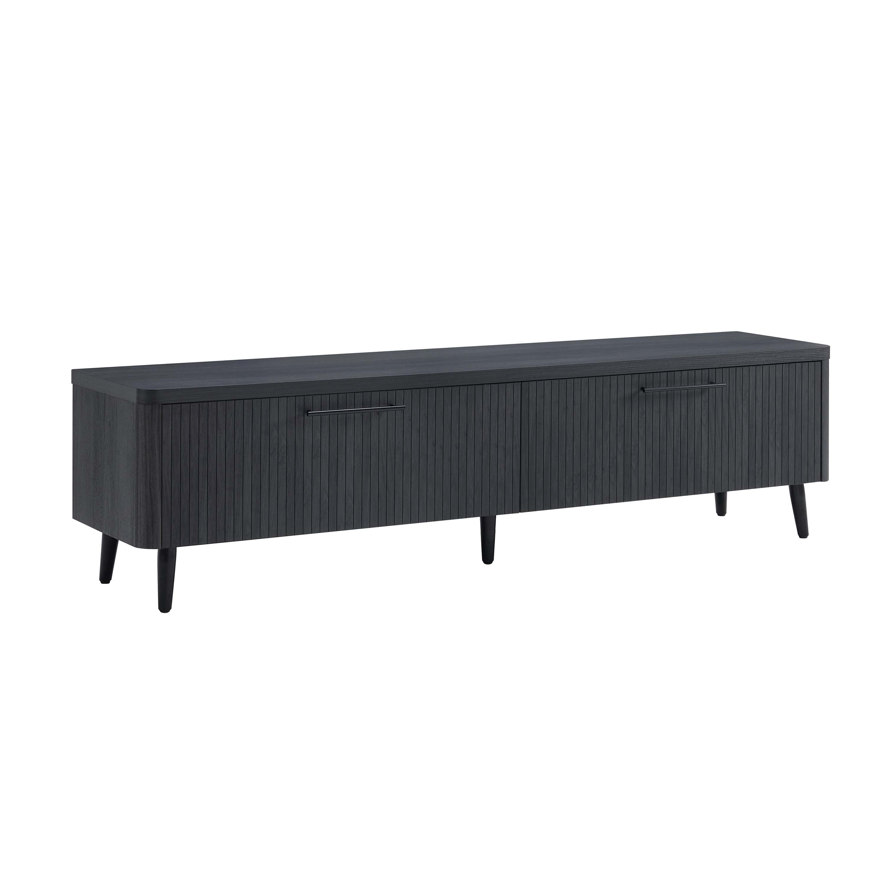 Jodie TV Stand in Charcoal Grey