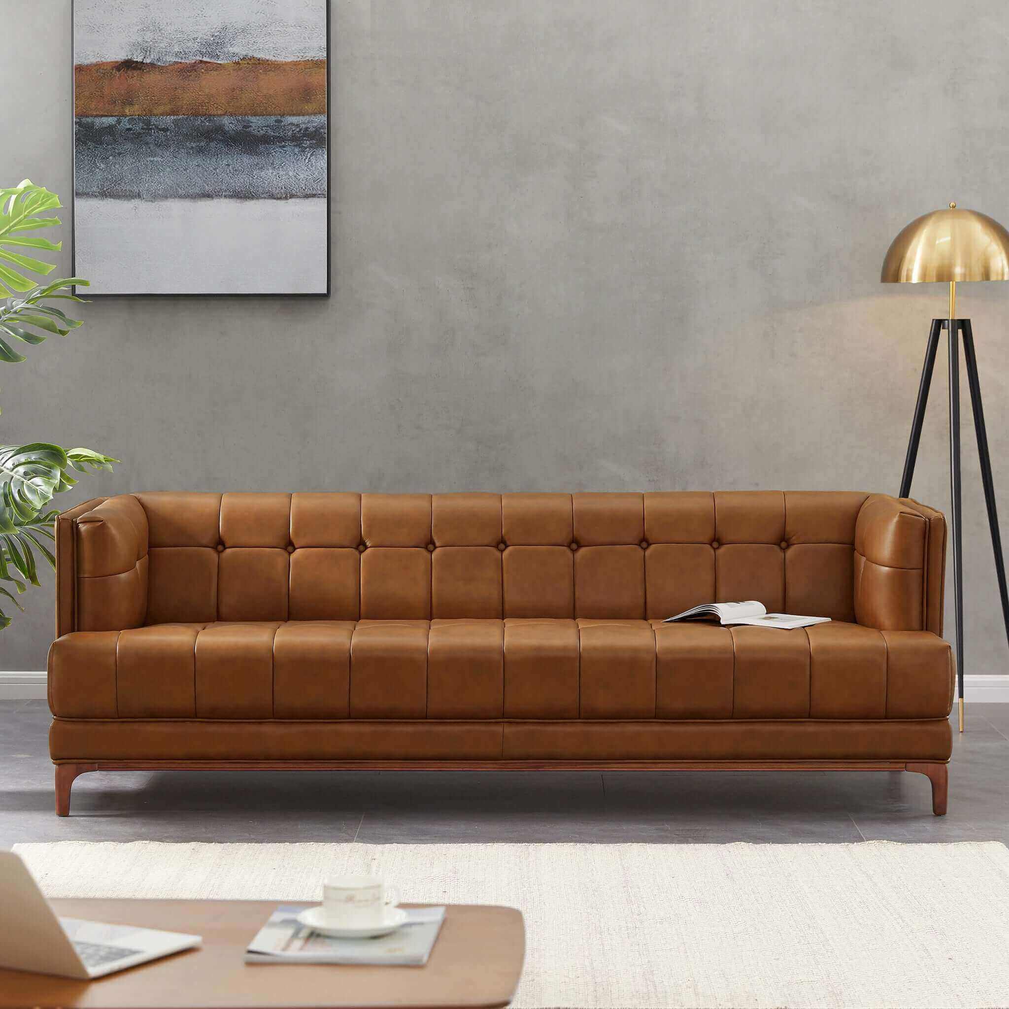 Kennan Leather Sofa