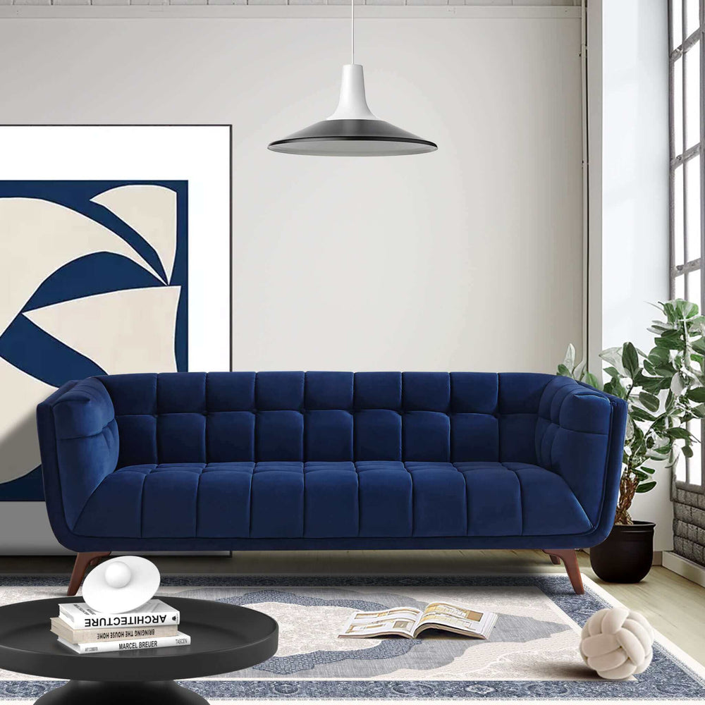 Hancock Large Velvet Sofa | New York Modern