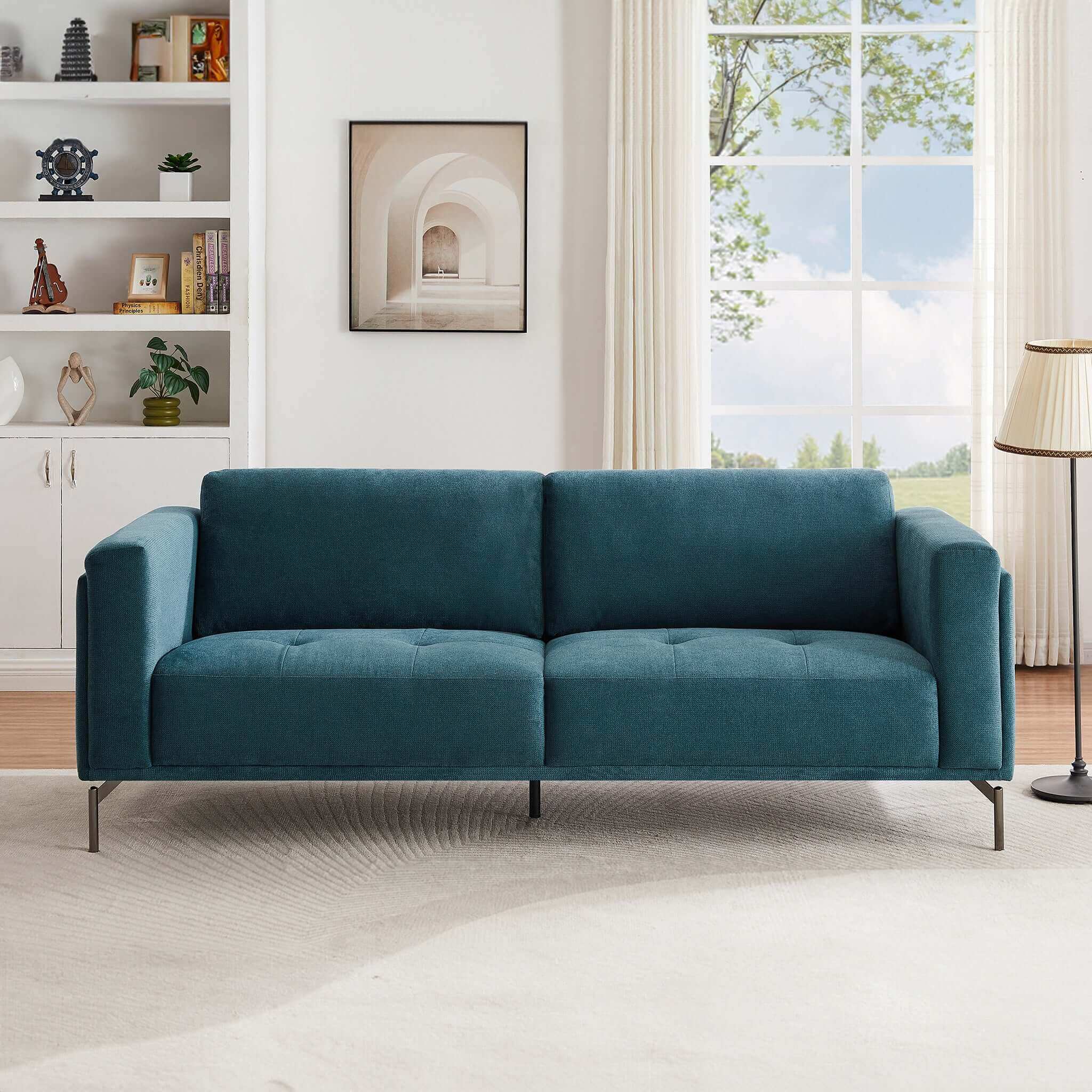 Lawres Linen Sofa