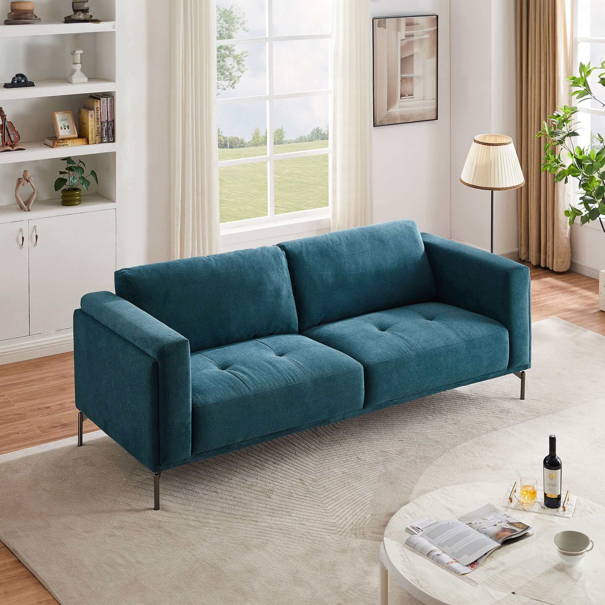 Lawres Linen Sofa