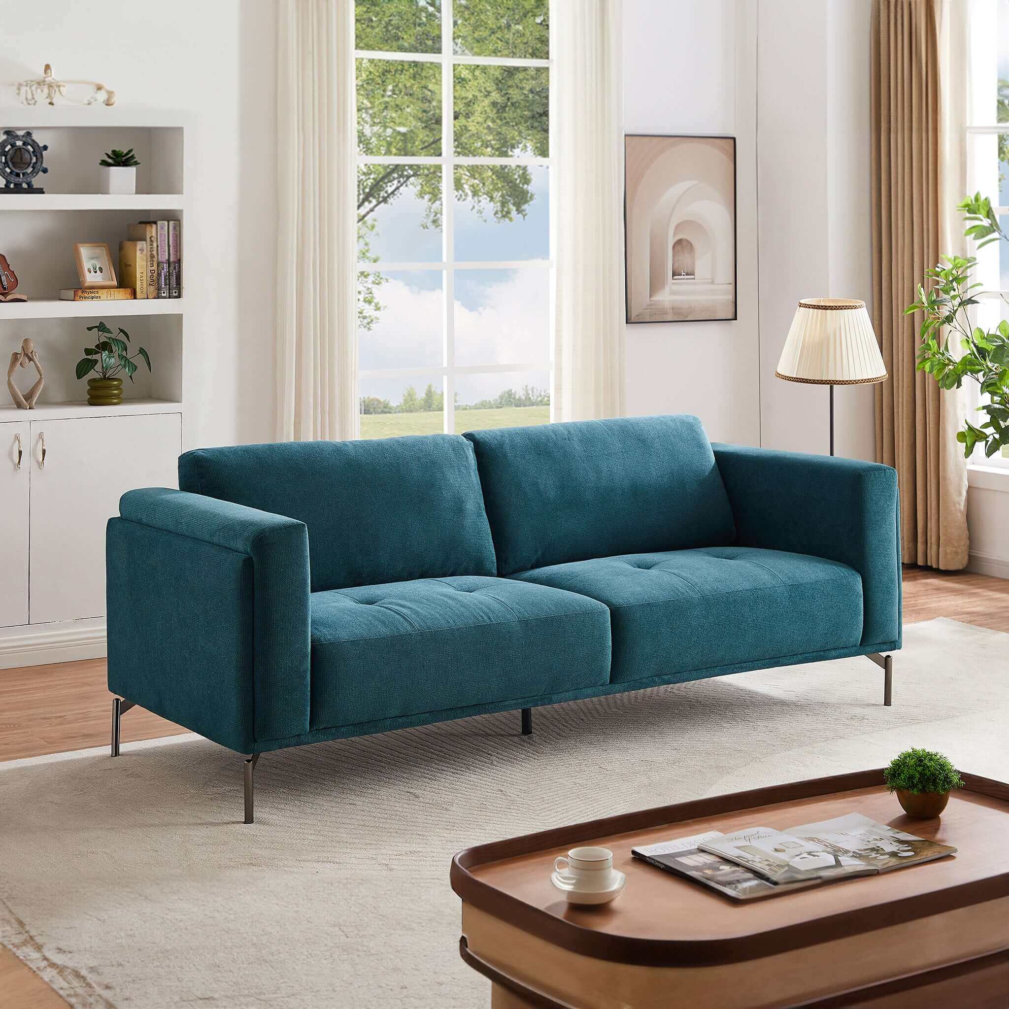 Lawres Linen Sofa