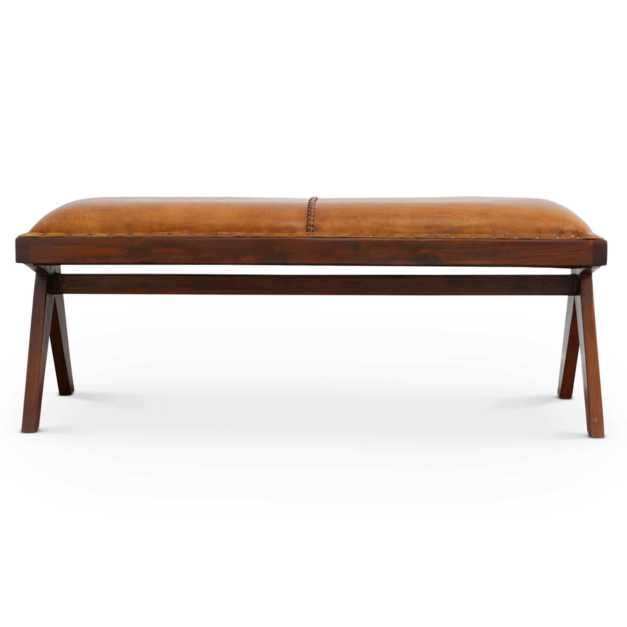 Folio Leather Bench