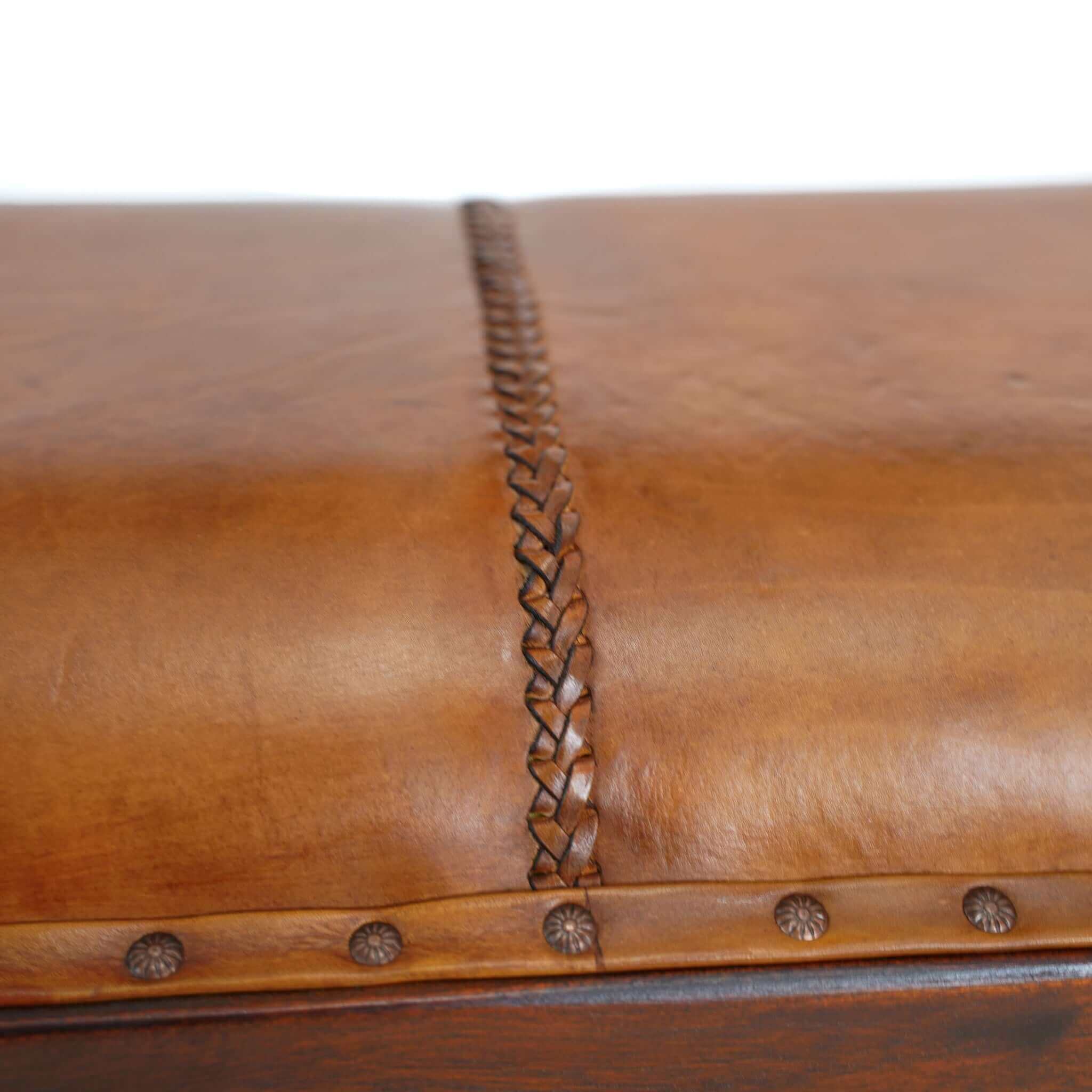 Folio Leather Bench