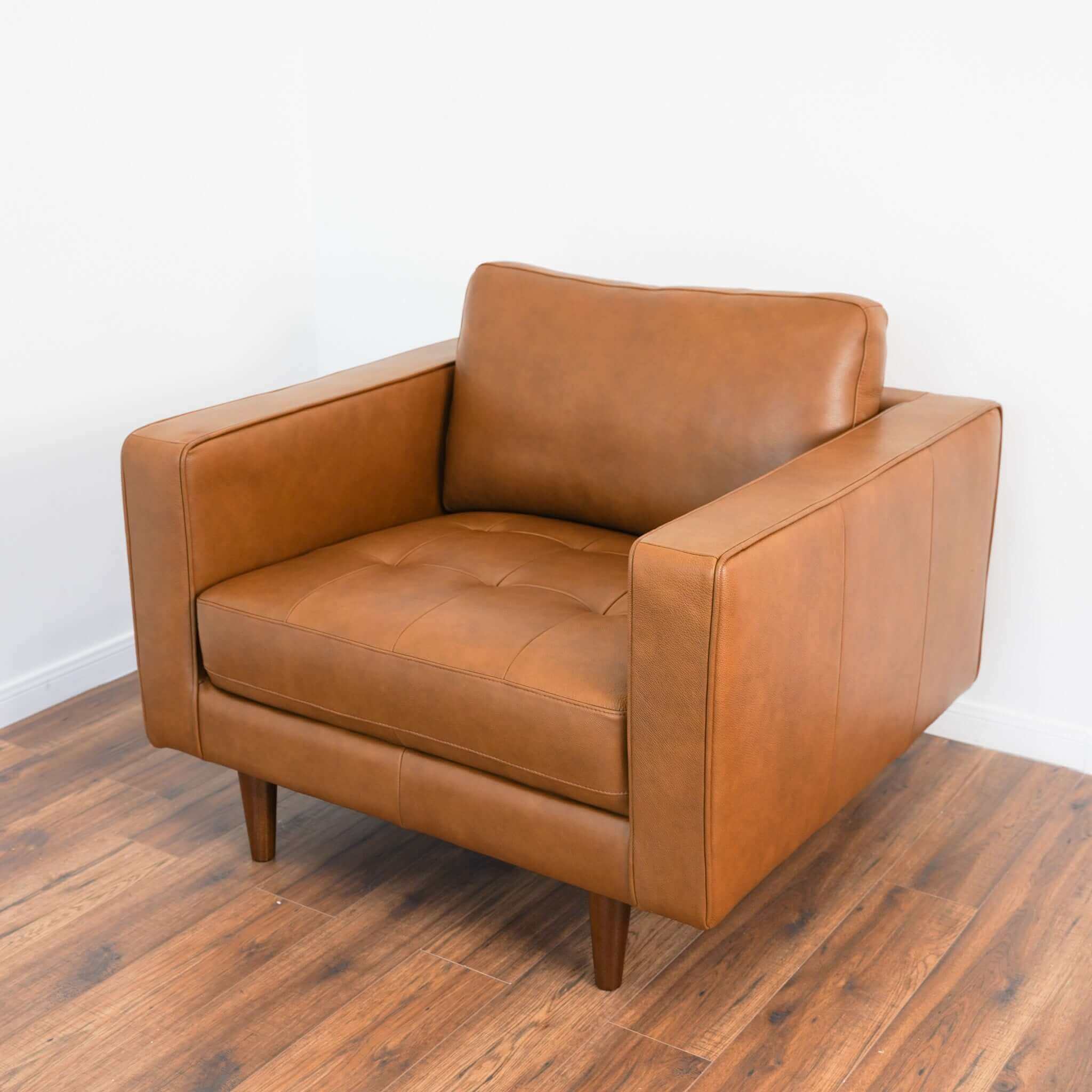 Emma Leather Lounge Chair