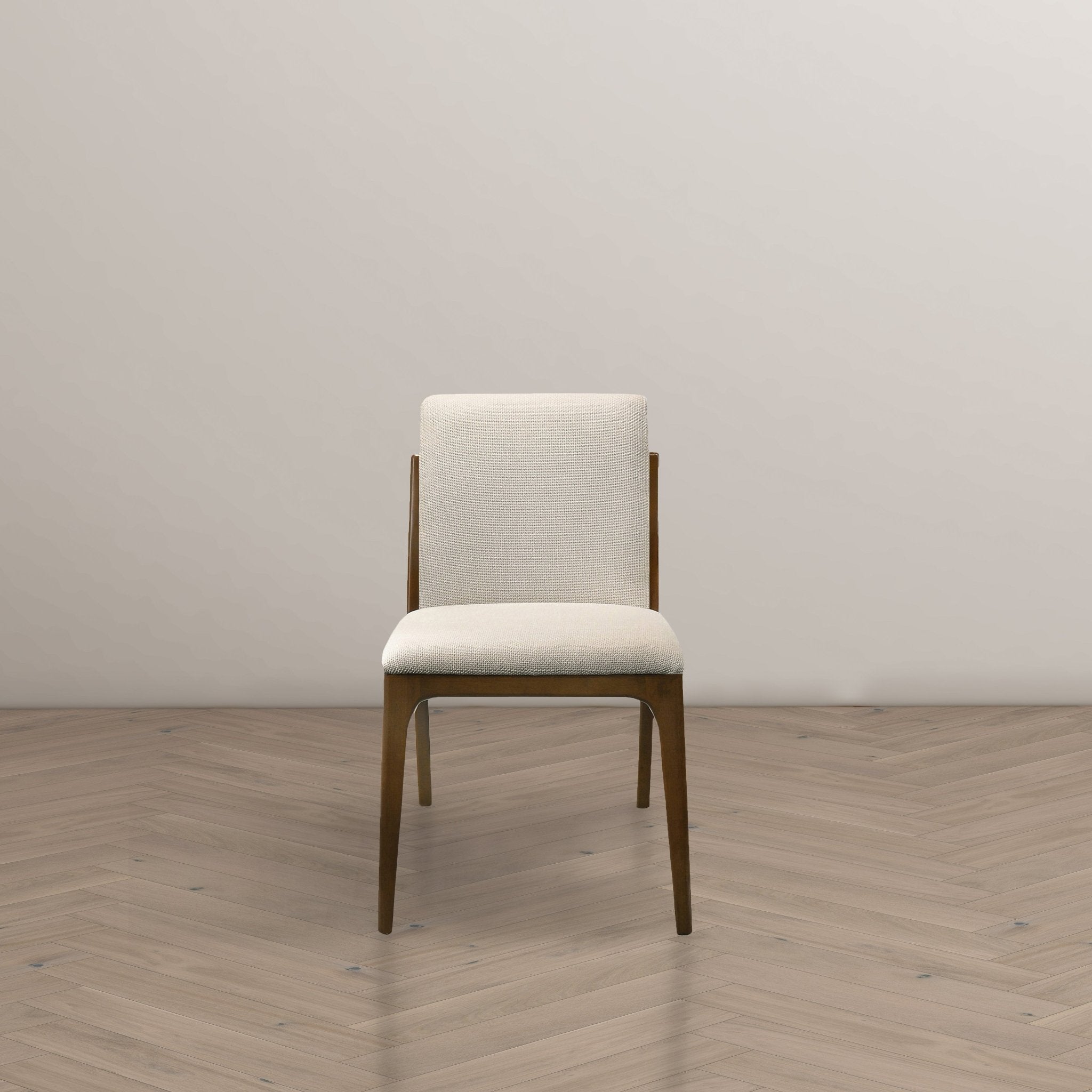 Griffin Cream Fabric Dining Chair Set of 2