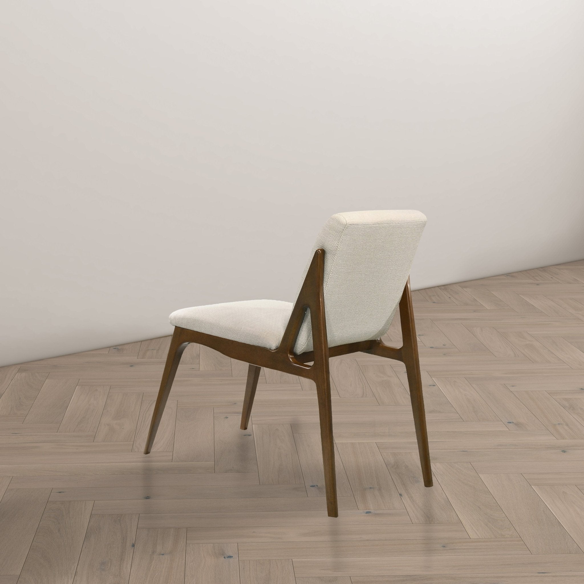 Griffin Cream Fabric Dining Chair Set of 2