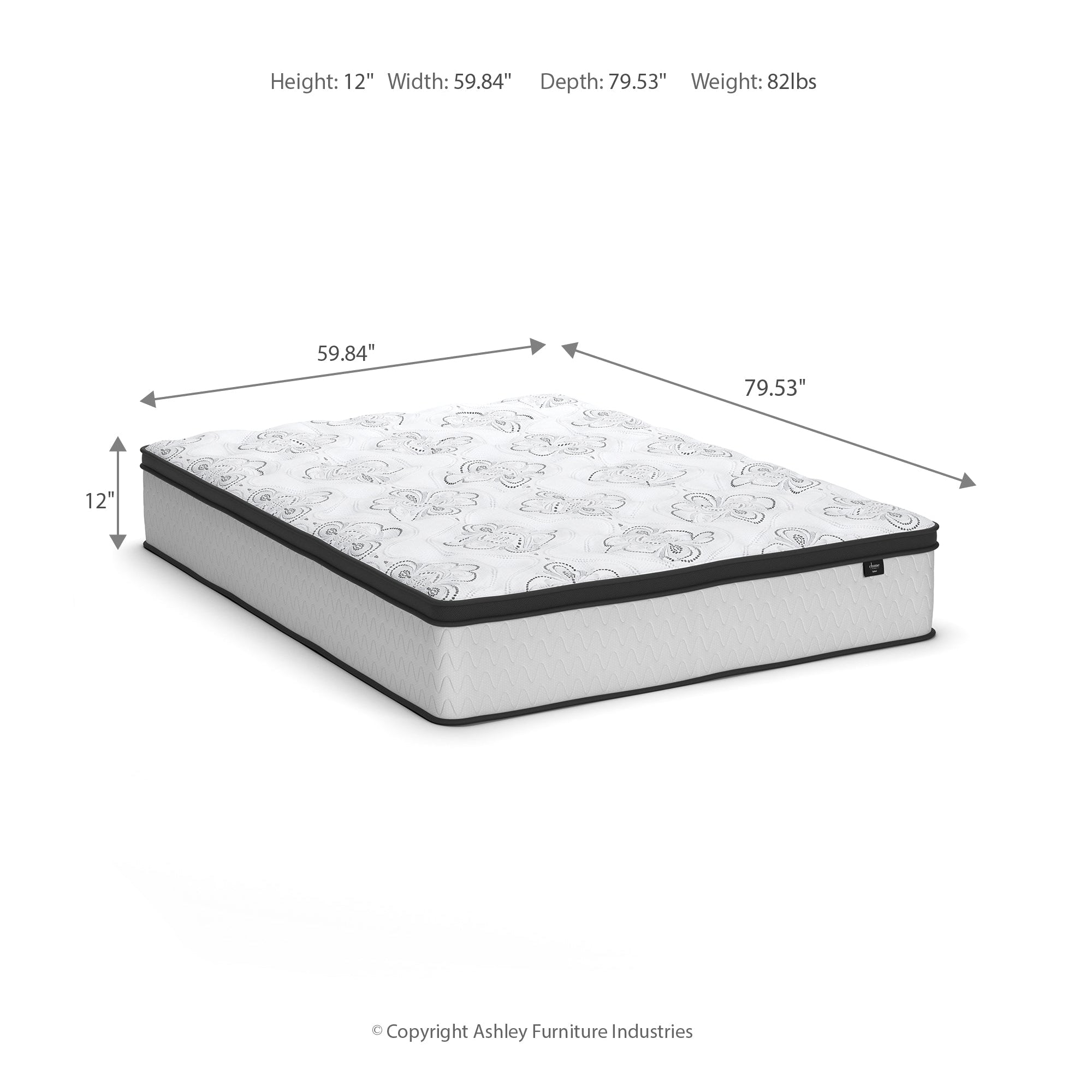 Chime 12 Inch Hybrid  Mattress