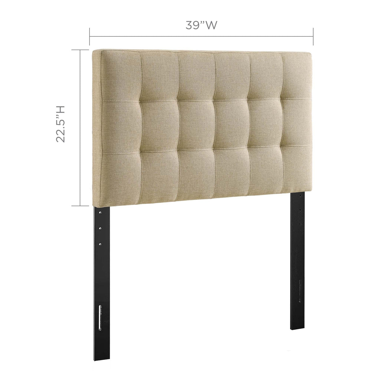 Lily Upholstered Fabric Headboard