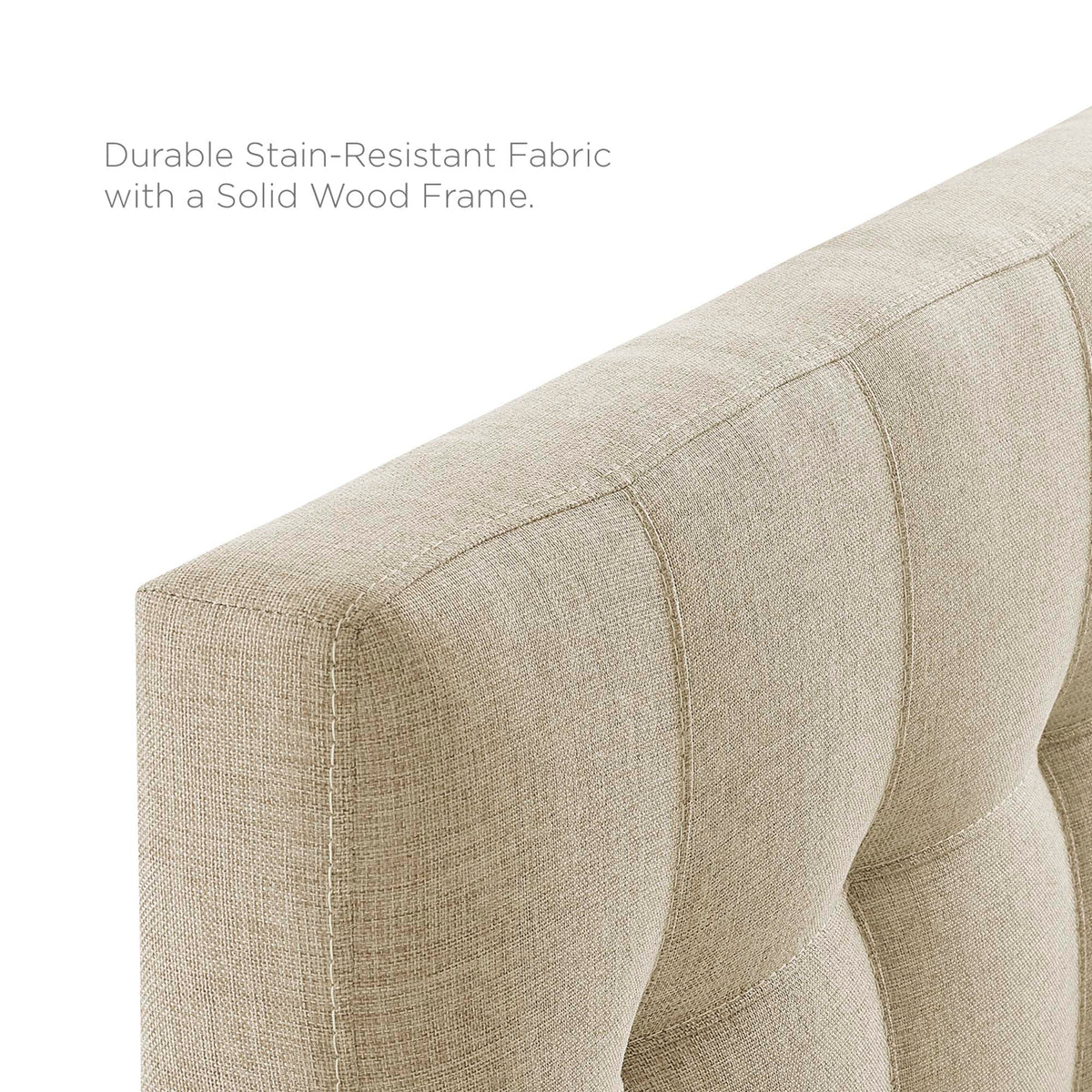 Lily Upholstered Fabric Headboard